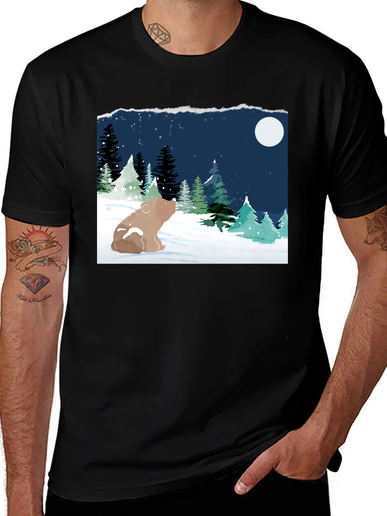 Winter Bear Graphic Tee