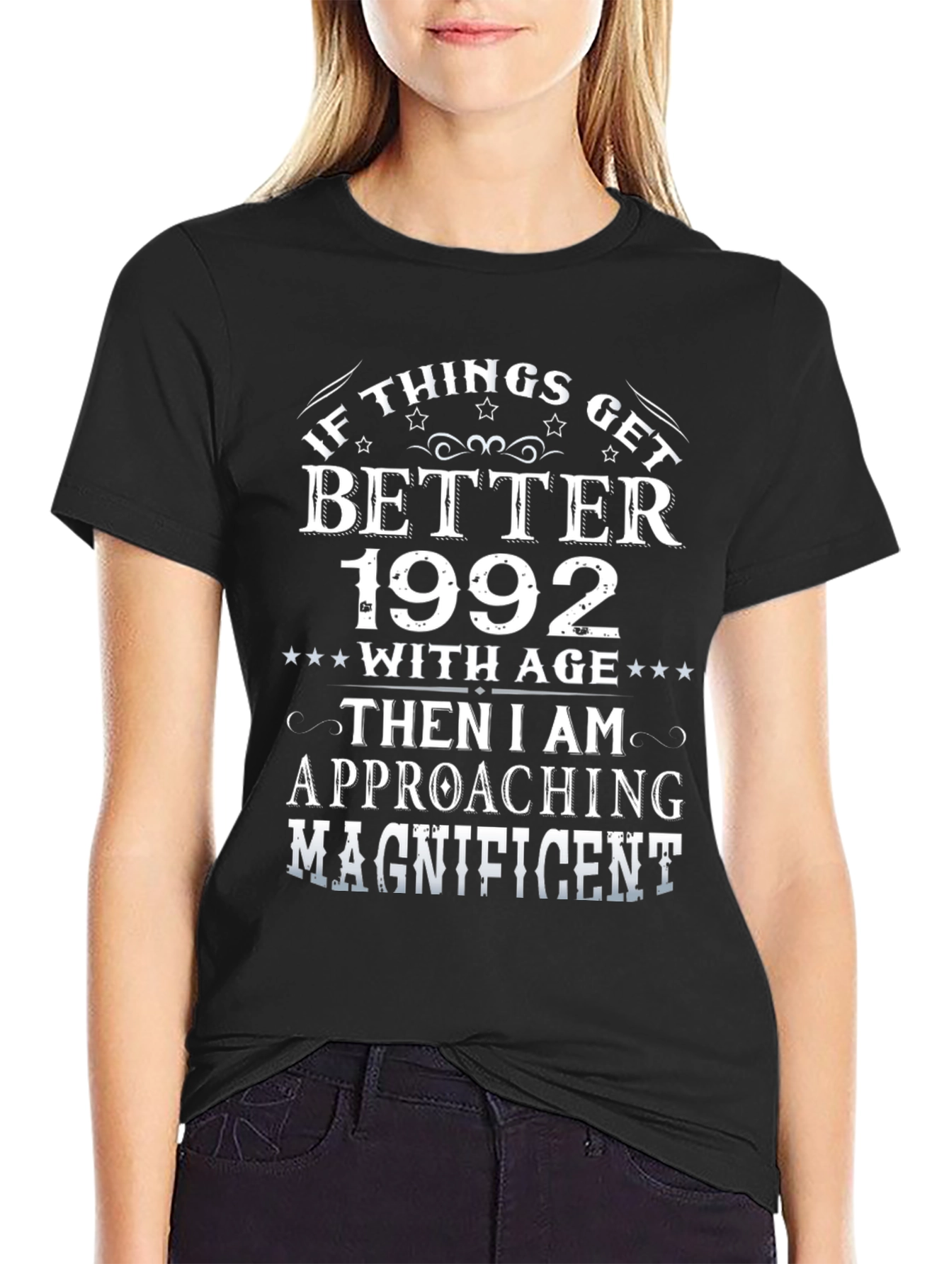 Better With Age 1992 Black T-Shirt