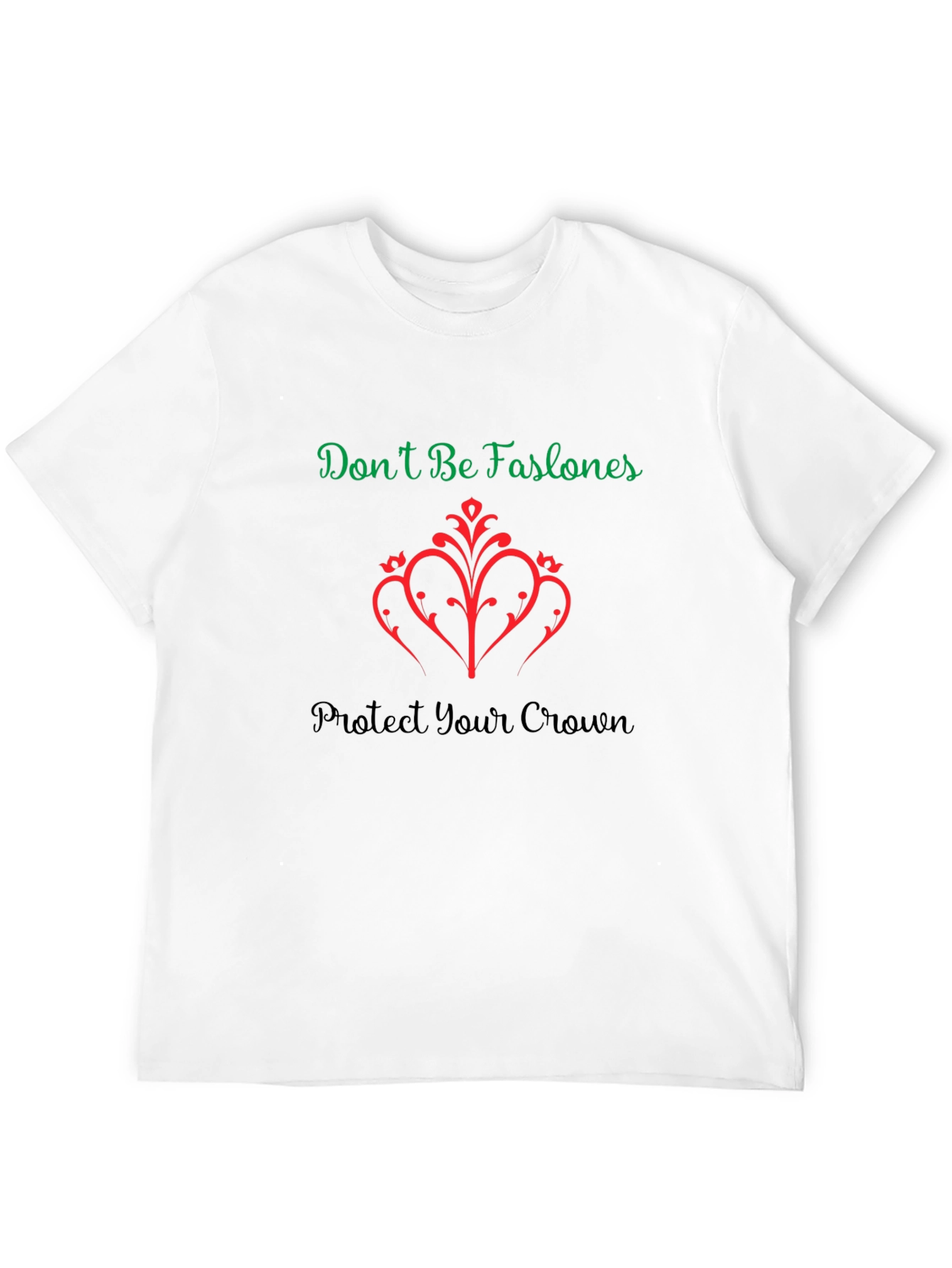Protect Your Crown Black T-Shirt