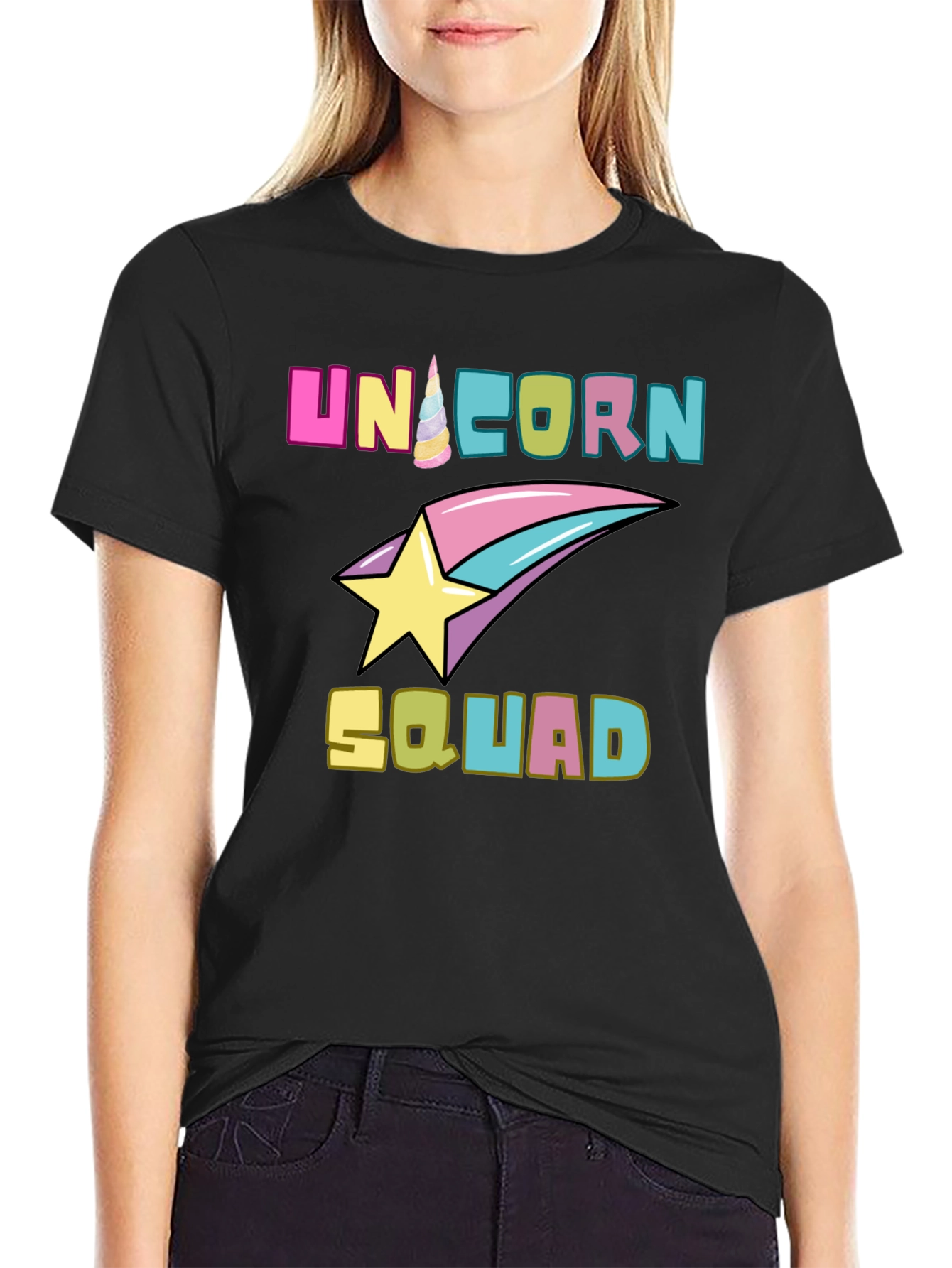 Unicorn Squad Graphic T-Shirt