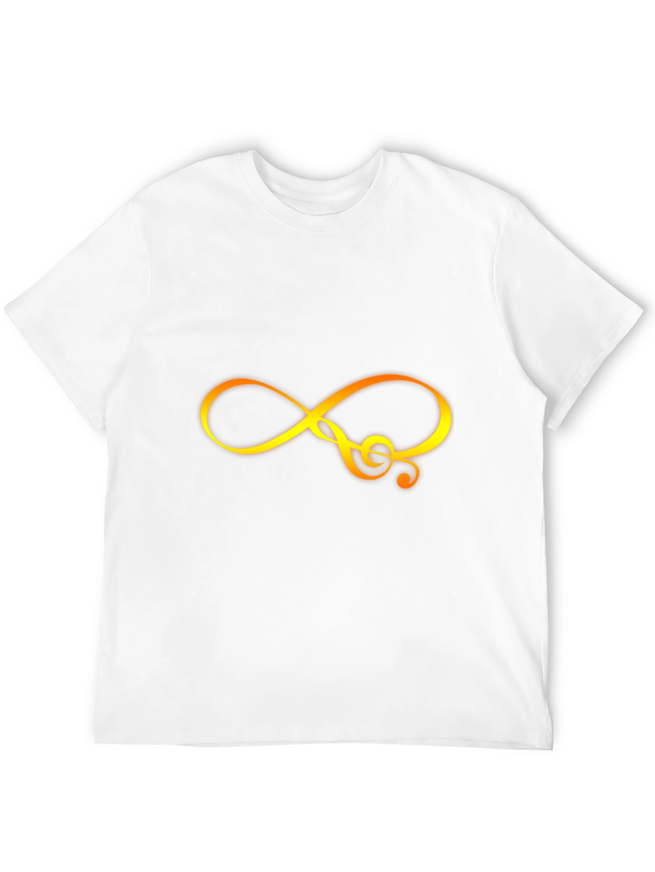 Infinity Music Symbol Graphic Tee - Black