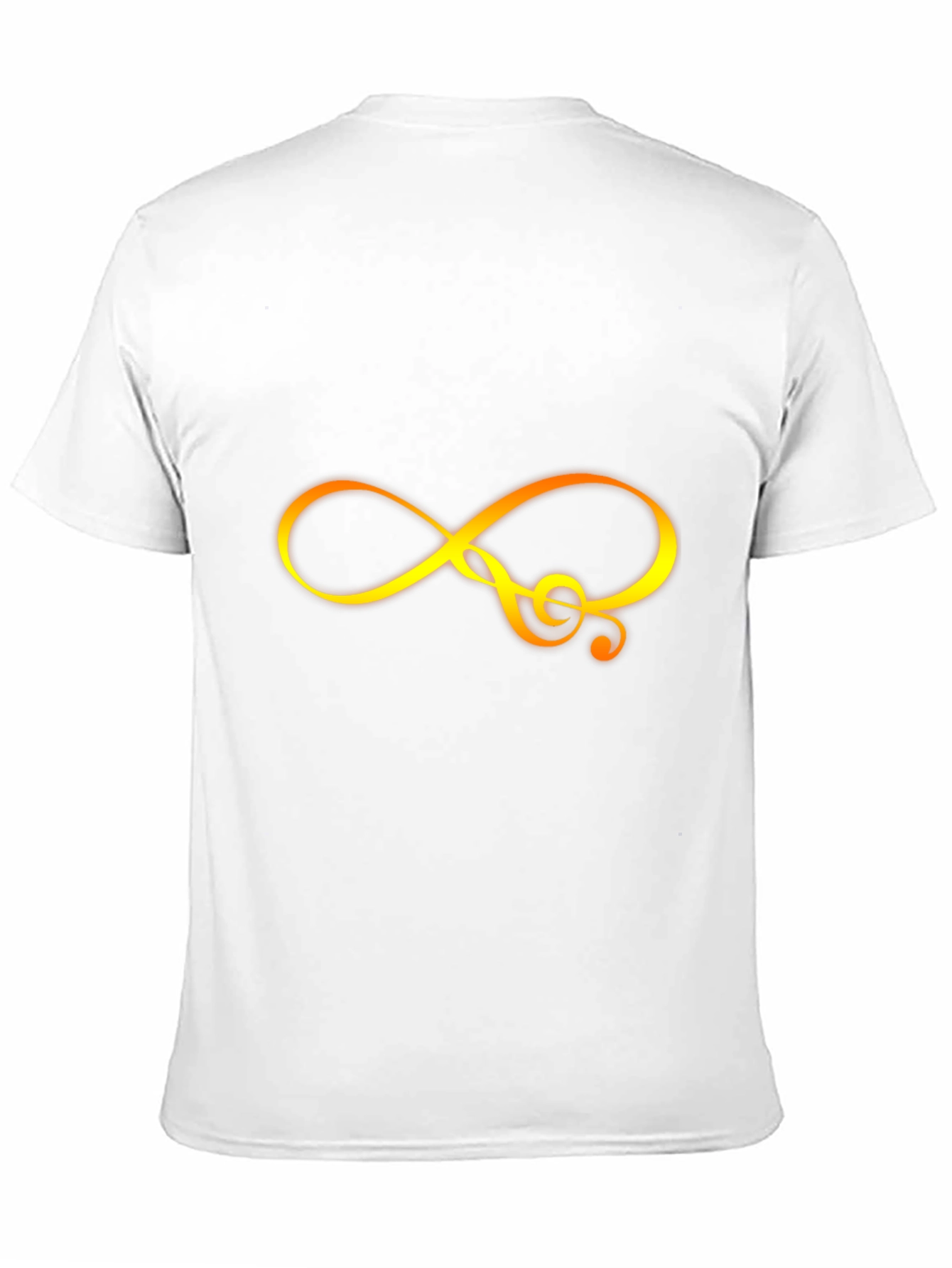 Infinity Music Symbol Graphic Tee - Black