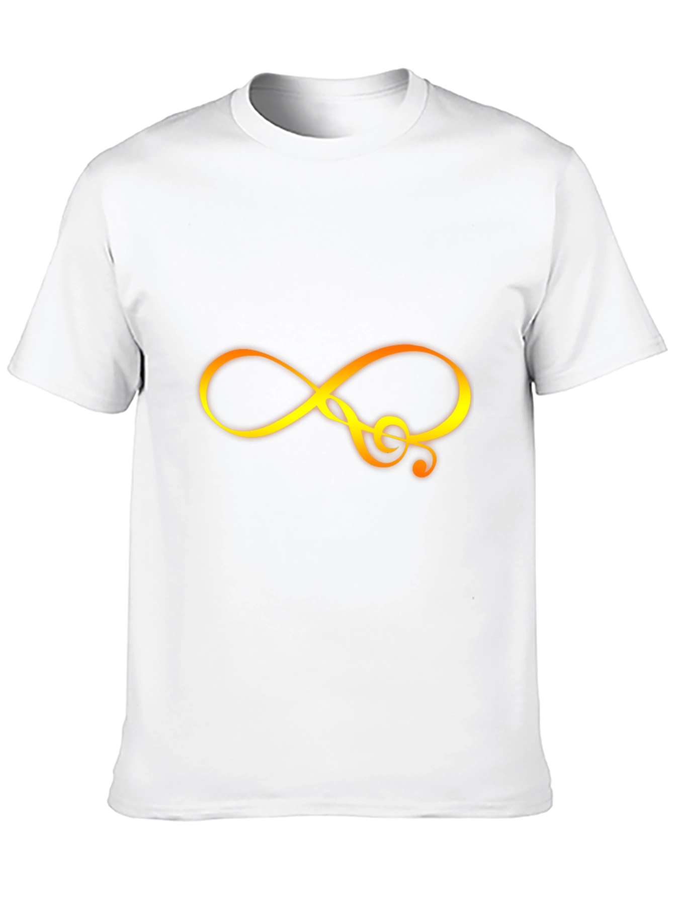 Infinity Music Symbol Graphic Tee - Black