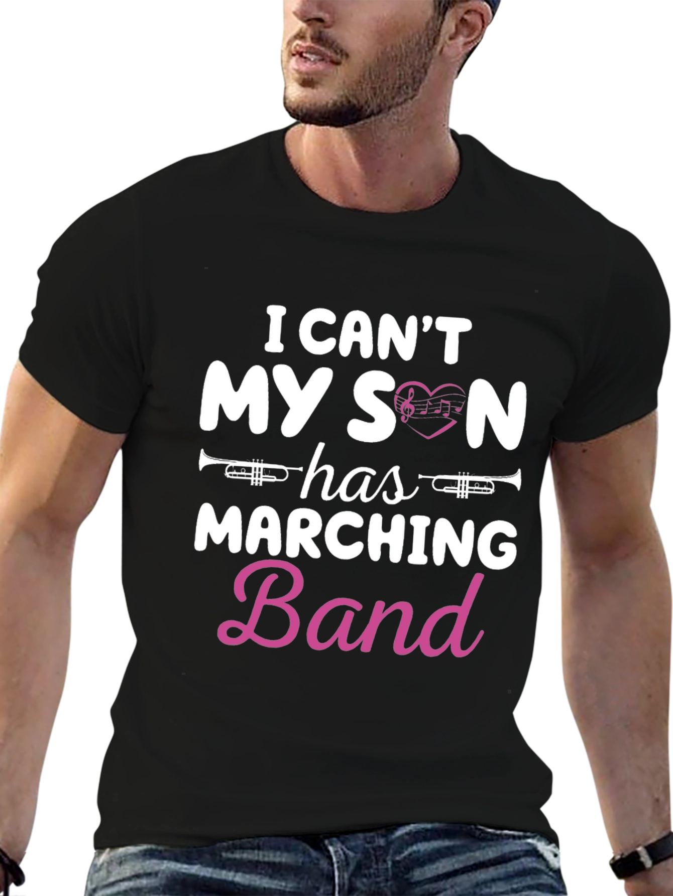 I Cant My Son Has Marching Band T-Shirt