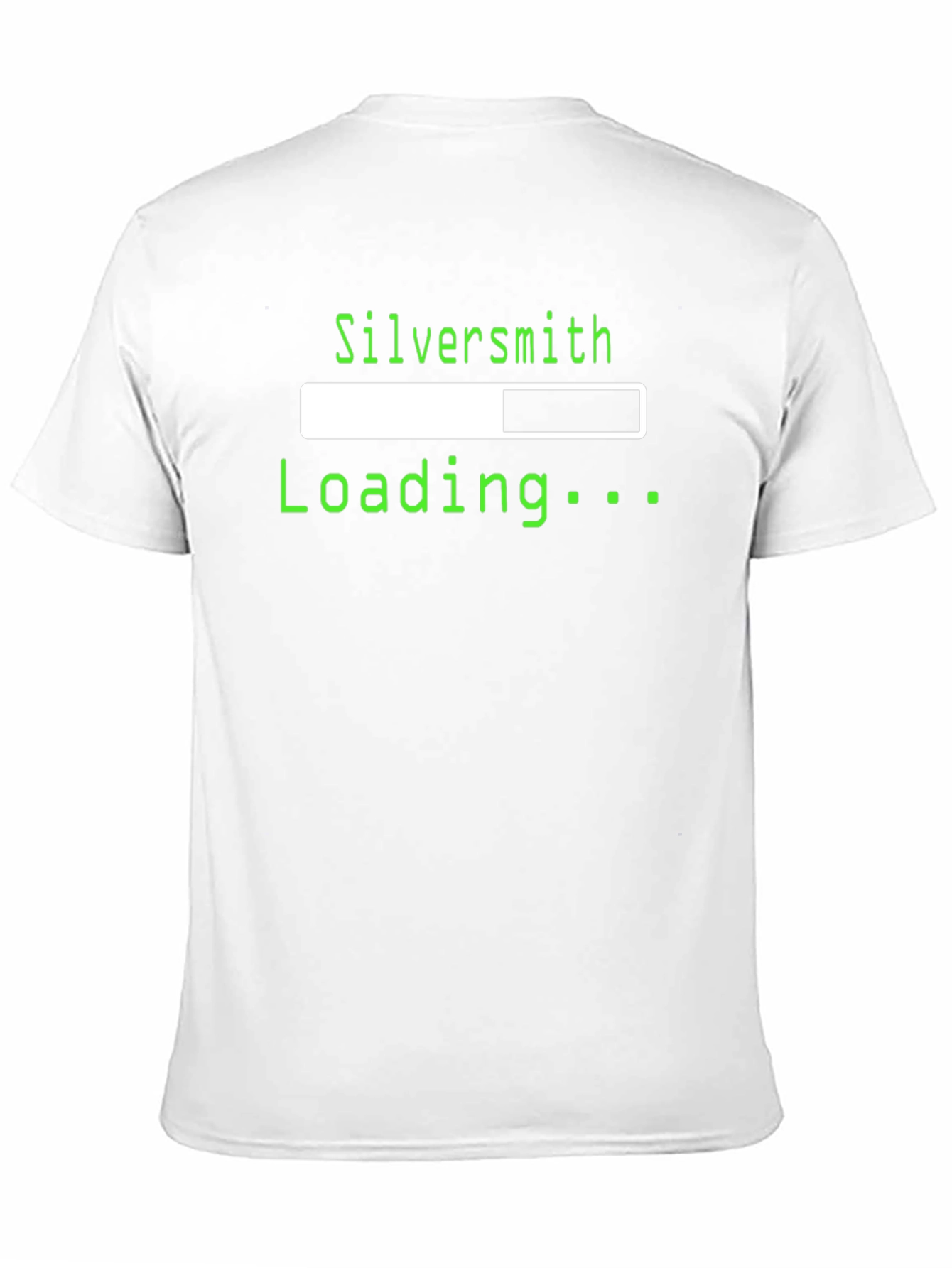 Silversmith Loading T-Shirt - Geeky Programmer Tee