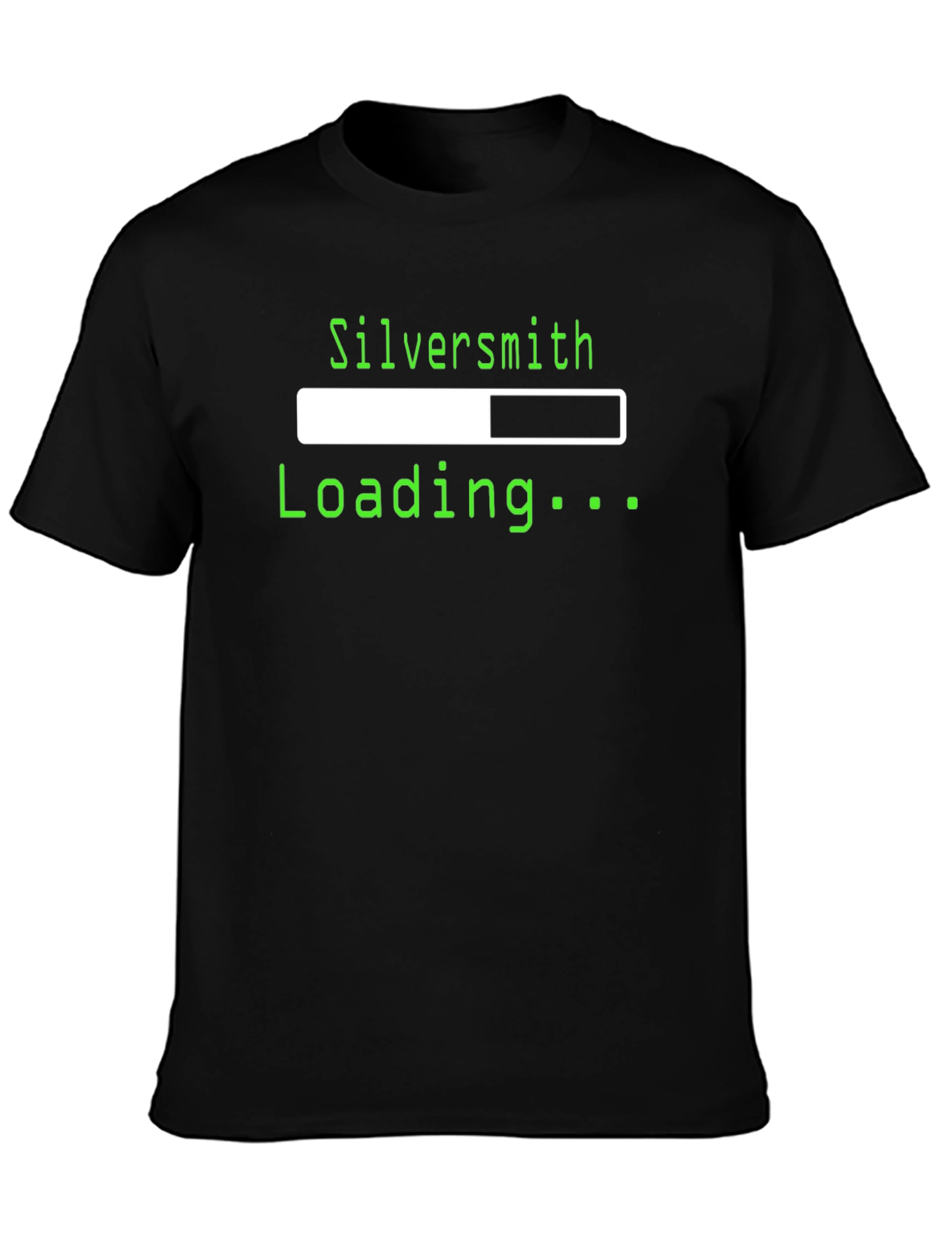 Silversmith Loading T-Shirt - Geeky Programmer Tee