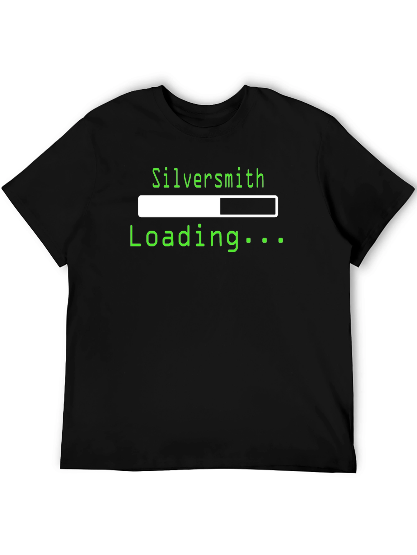 Silversmith Loading T-Shirt - Geeky Programmer Tee