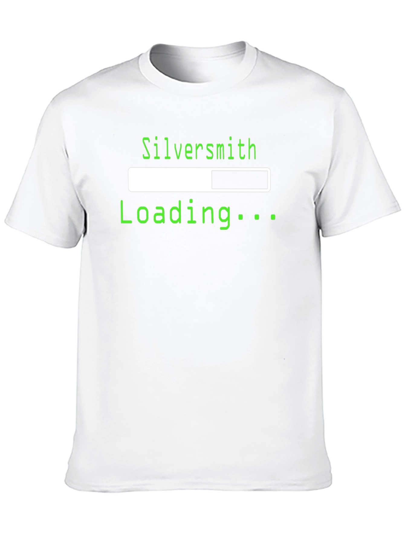 Silversmith Loading T-Shirt - Geeky Programmer Tee