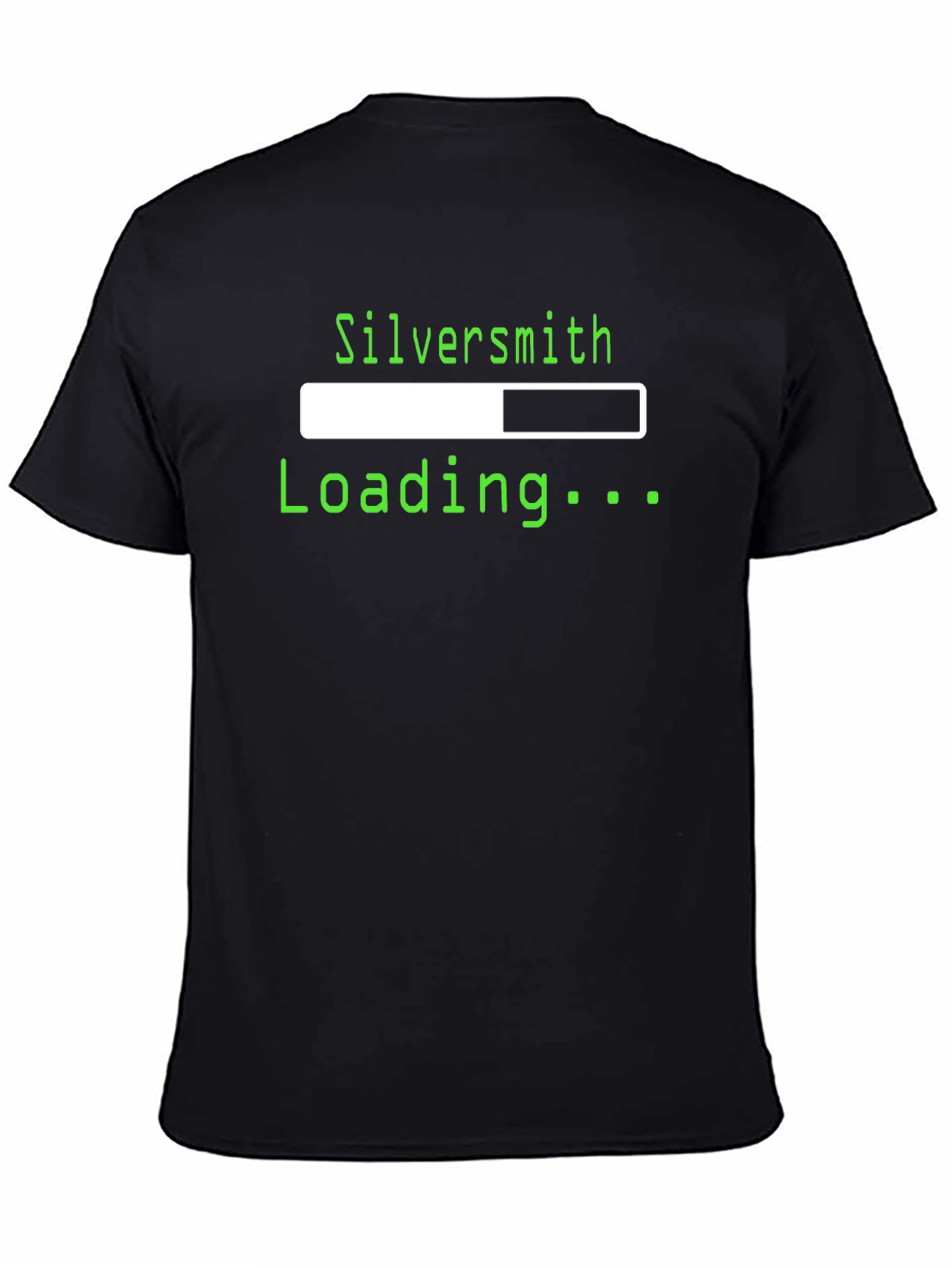 Silversmith Loading T-Shirt - Geeky Programmer Tee