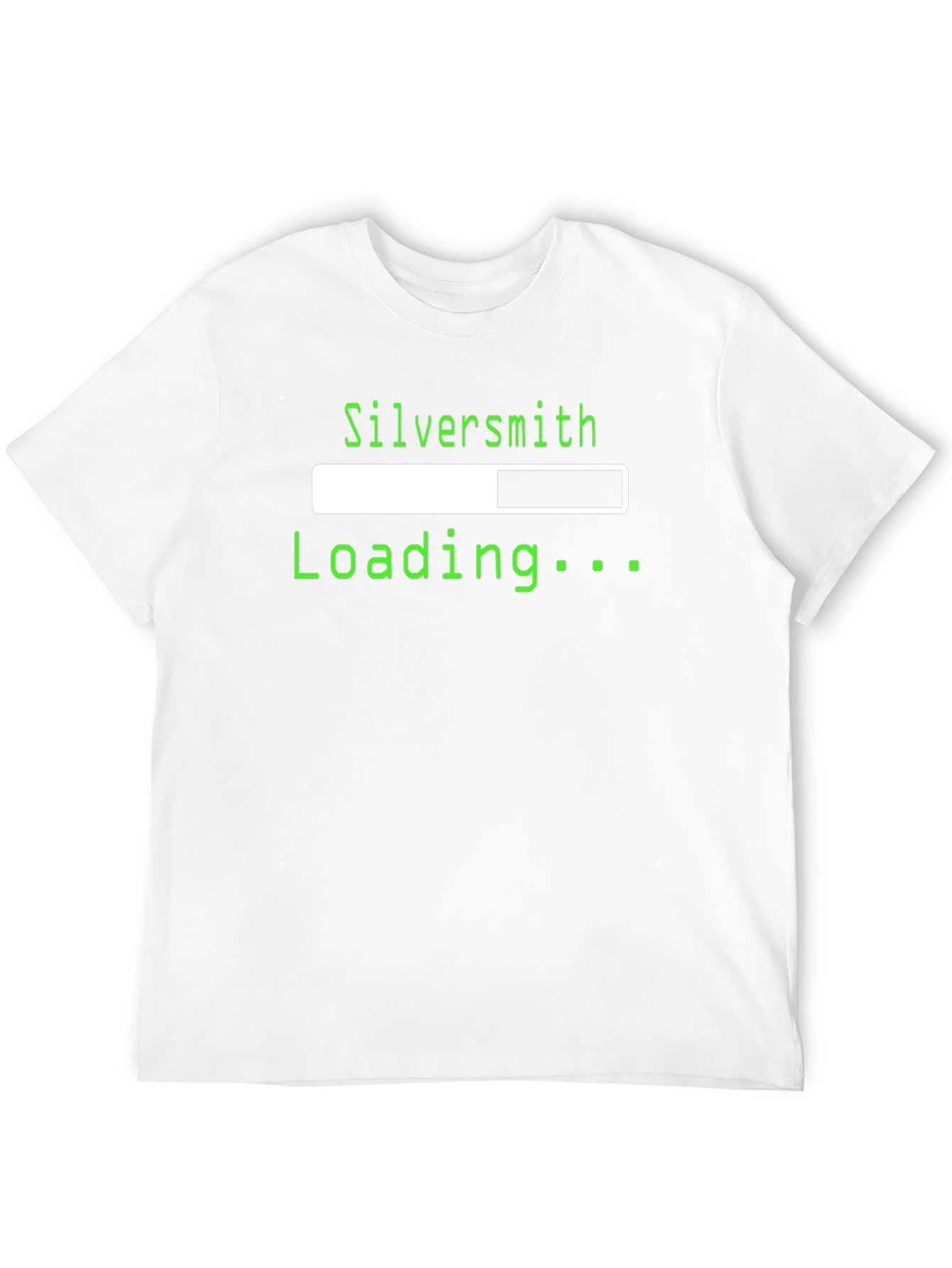 Silversmith Loading T-Shirt - Geeky Programmer Tee