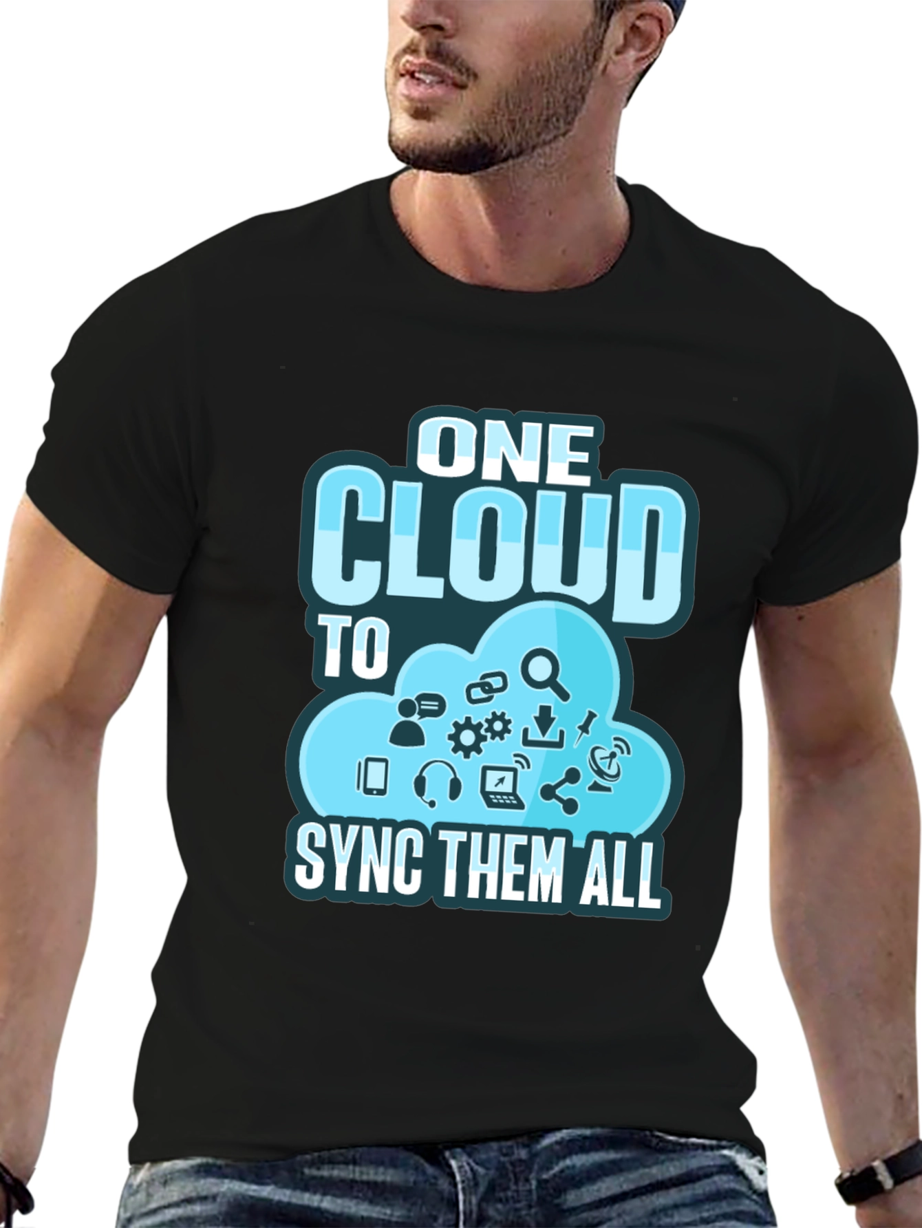 One Cloud to Sync Them All Graphic Tee