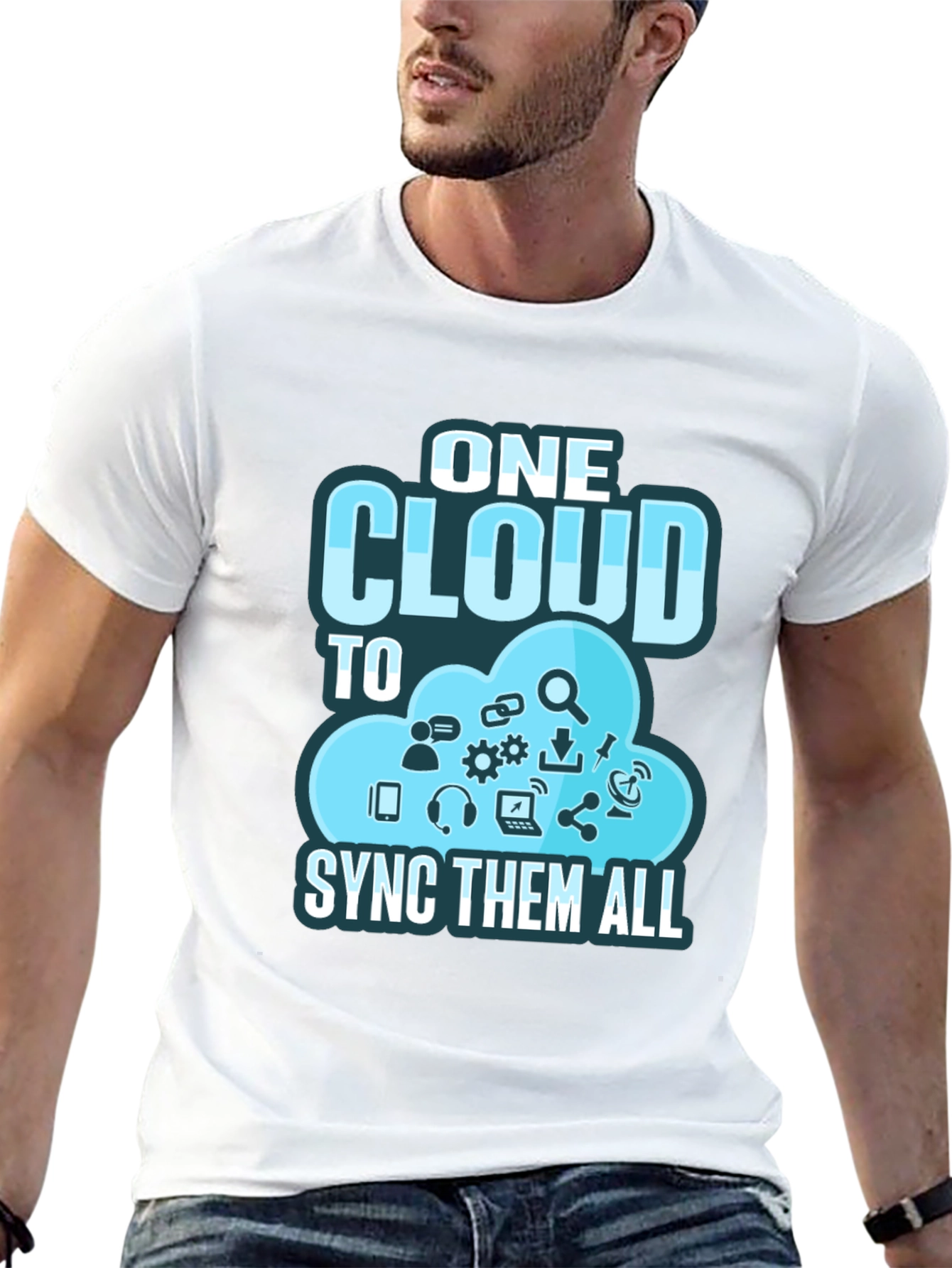 One Cloud to Sync Them All Graphic Tee