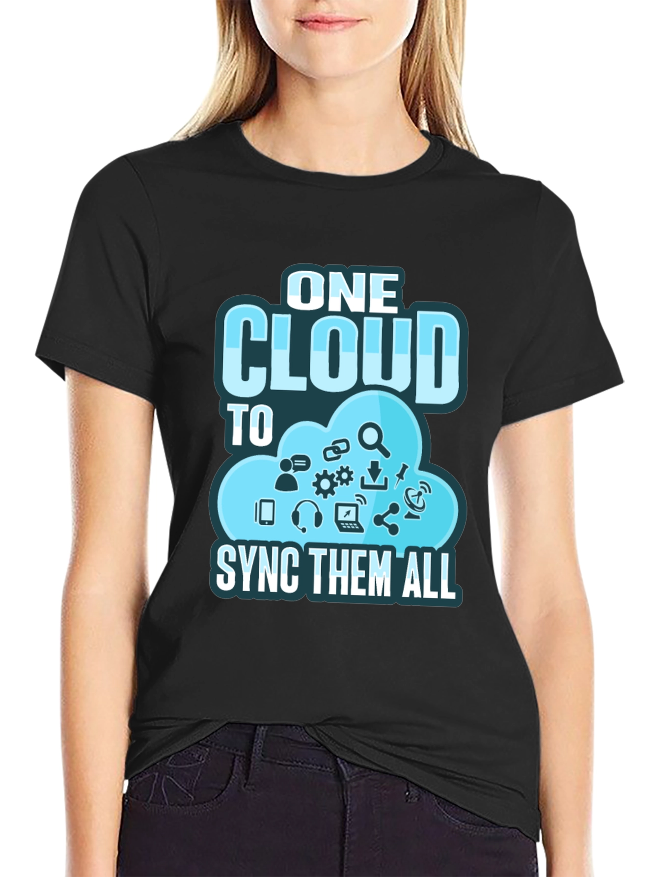 One Cloud to Sync Them All Graphic Tee