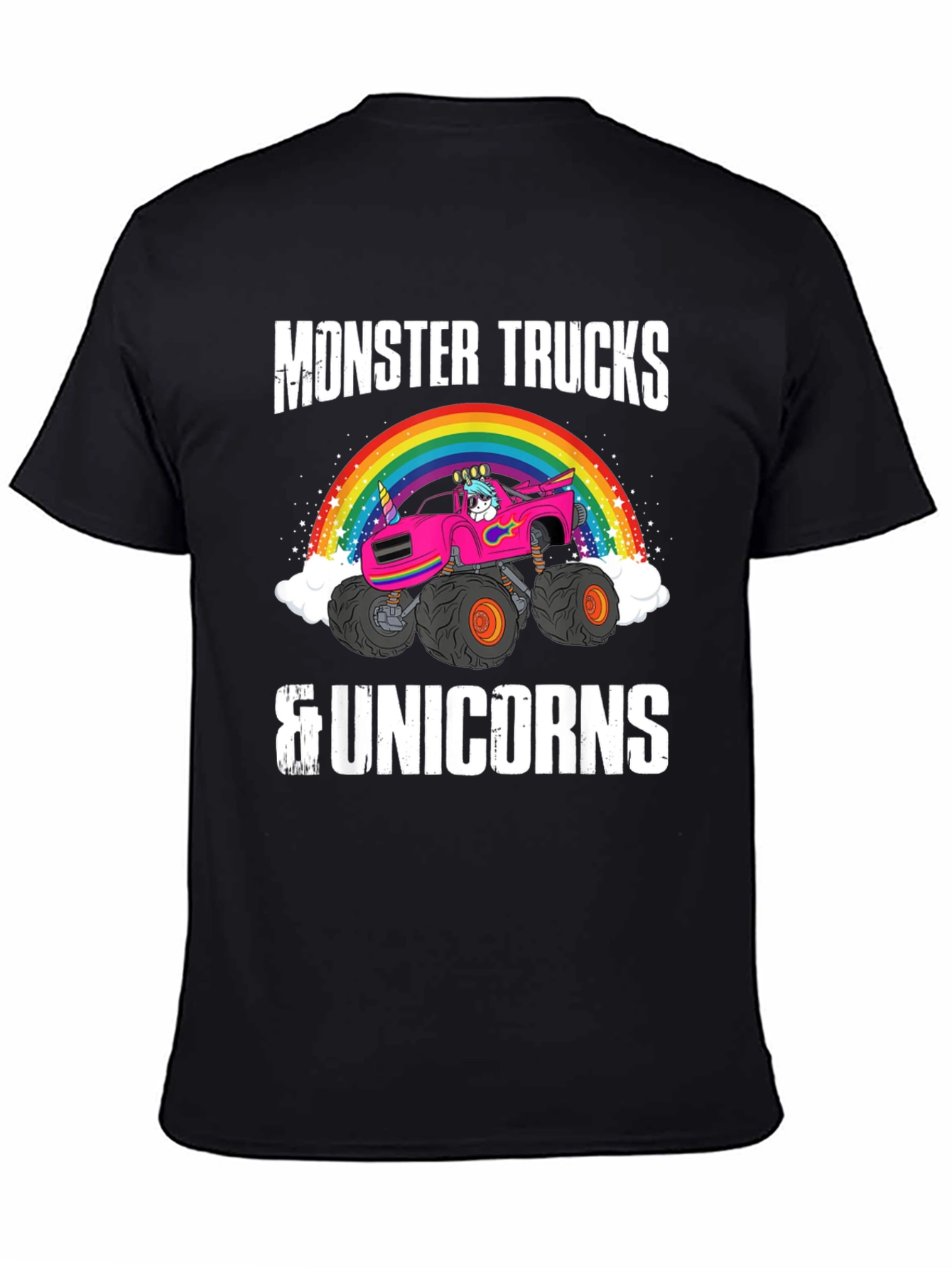 Monster Trucks & Unicorns Graphic Tee