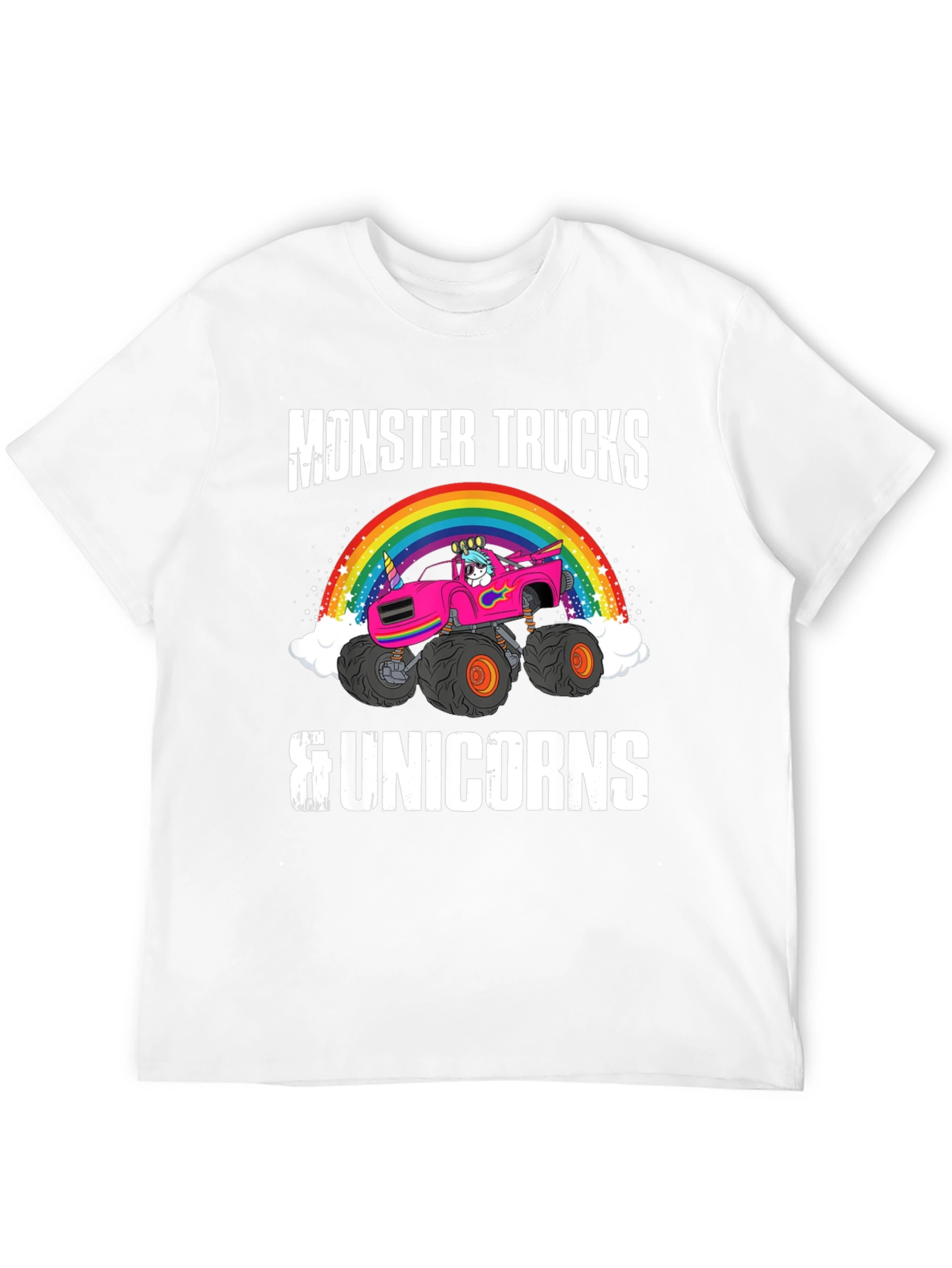 Monster Trucks & Unicorns Graphic Tee