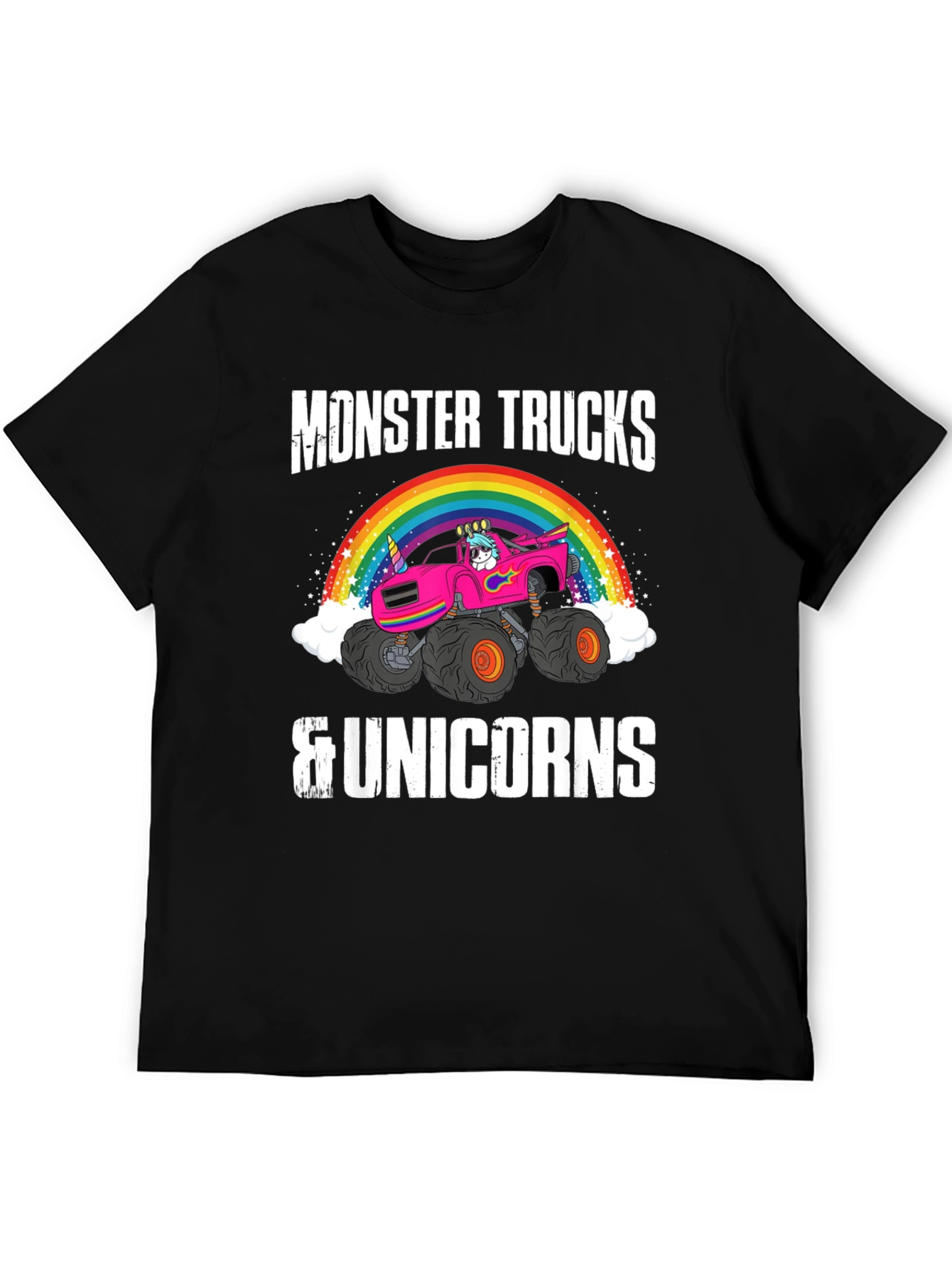 Monster Trucks & Unicorns Graphic Tee
