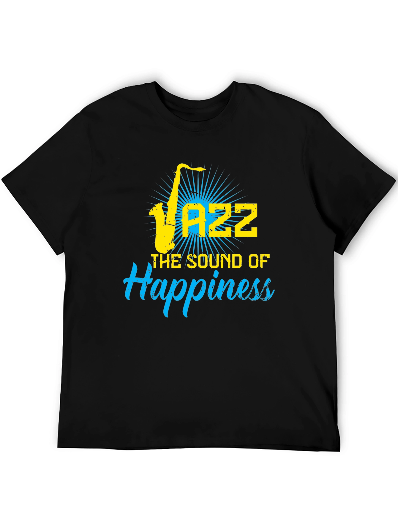 Jazz Sound of Happiness Black T-Shirt