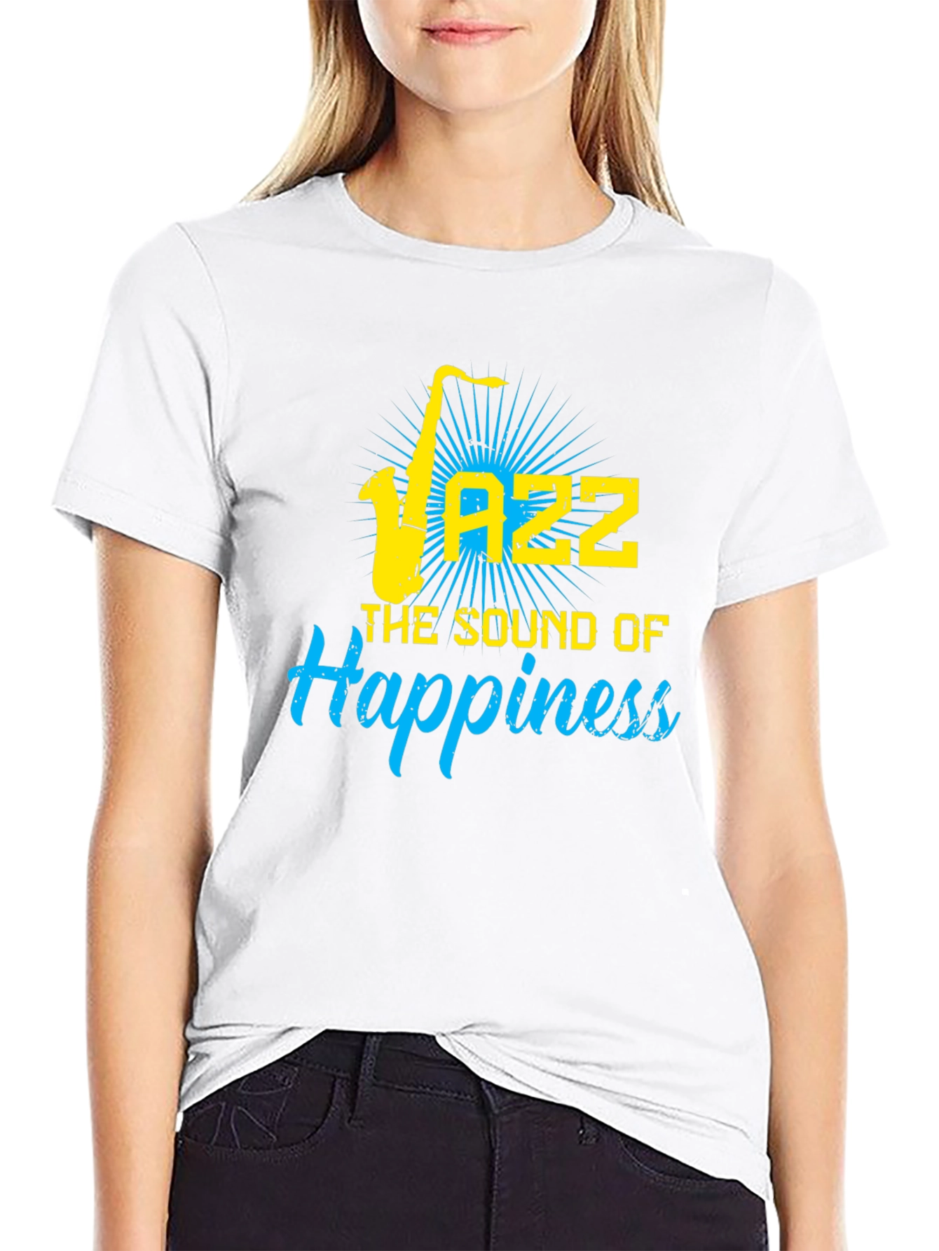 Jazz Sound of Happiness Black T-Shirt