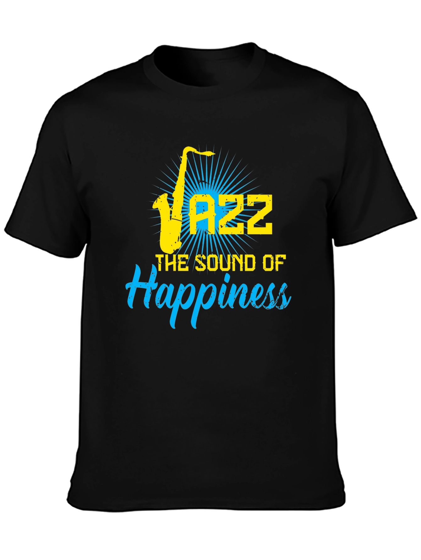 Jazz Sound of Happiness Black T-Shirt