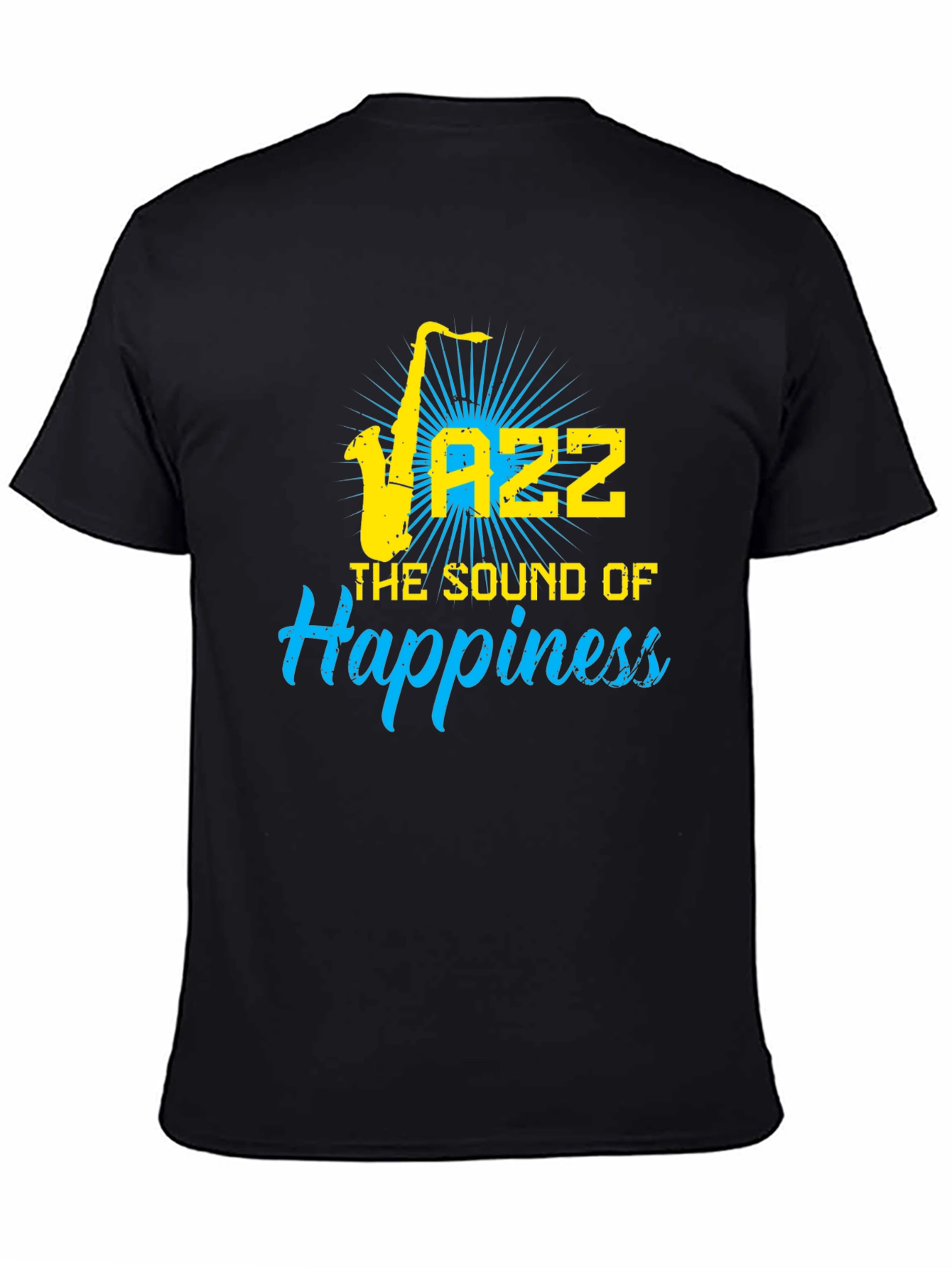 Jazz Sound of Happiness Black T-Shirt
