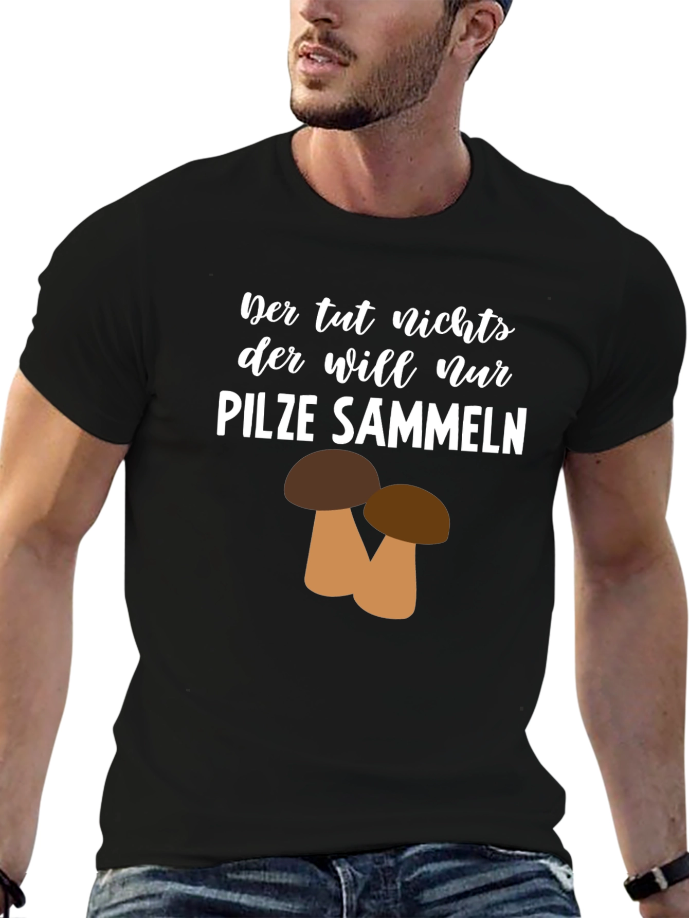 Mushroom Collecting T-Shirt - Der tut nichts
