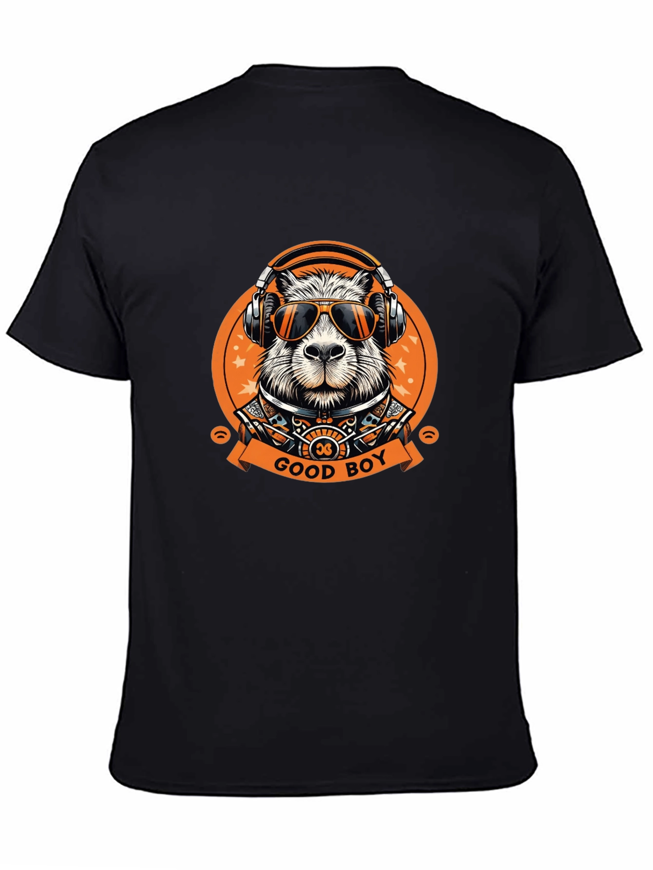 Good Boy Capybara Graphic Tee - Trendy Animal Design