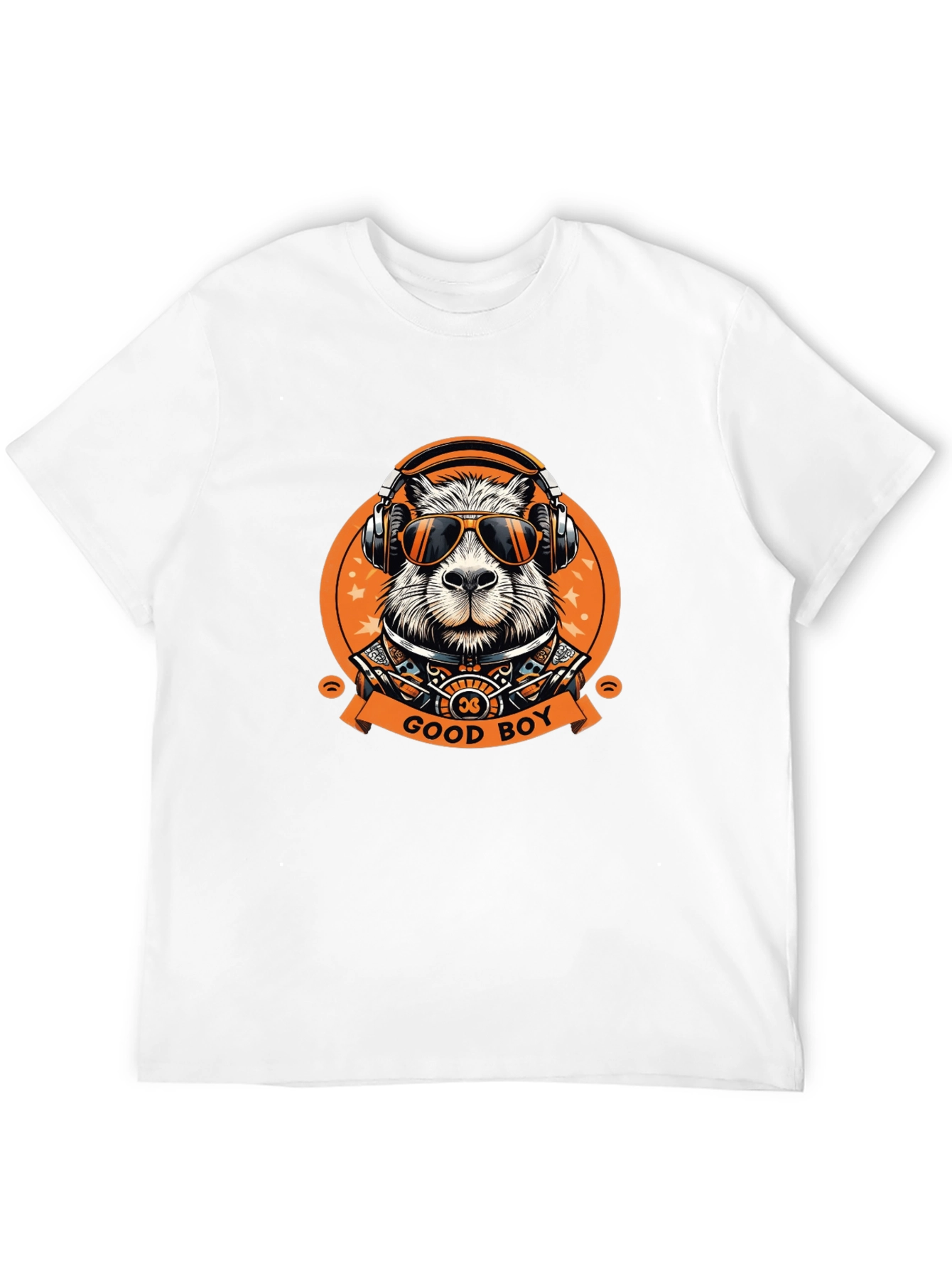 Good Boy Capybara Graphic Tee - Trendy Animal Design