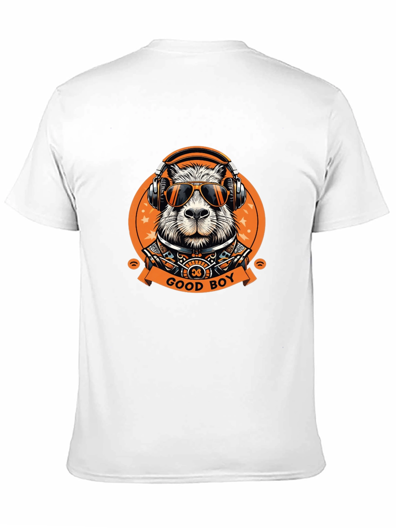Good Boy Capybara Graphic Tee - Trendy Animal Design