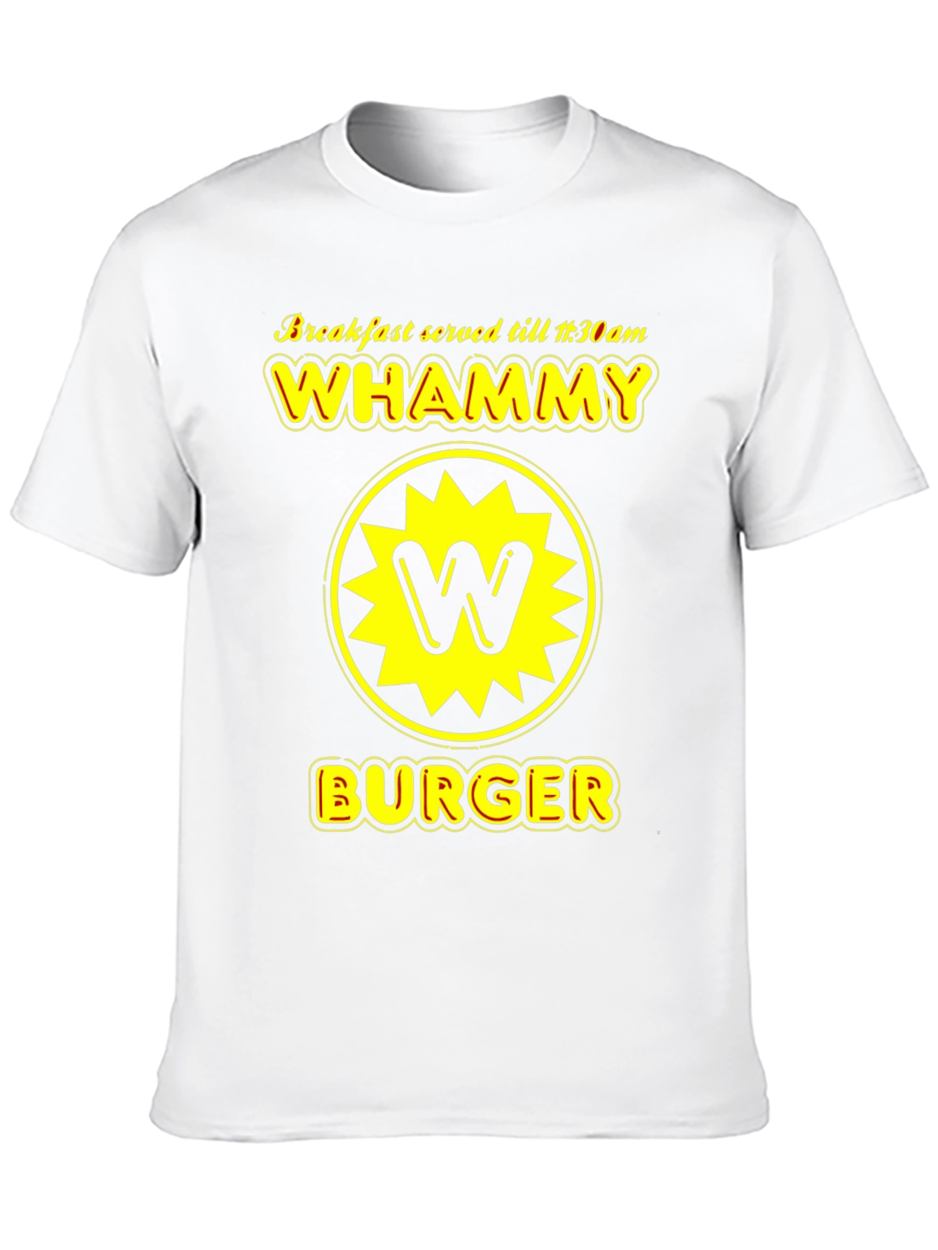 Whammy Burger T-Shirt - Breakfast Served All Day!