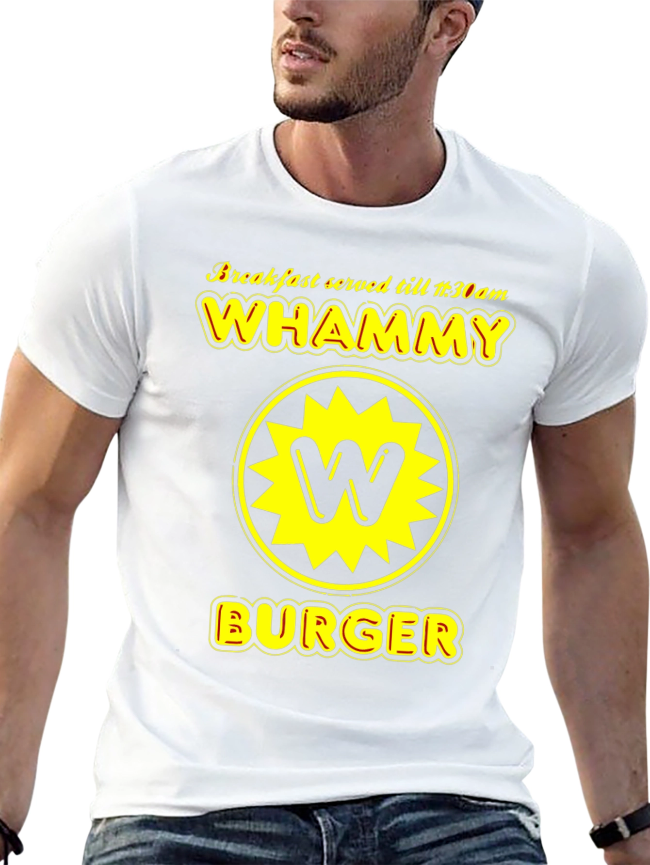Whammy Burger T-Shirt - Breakfast Served All Day!