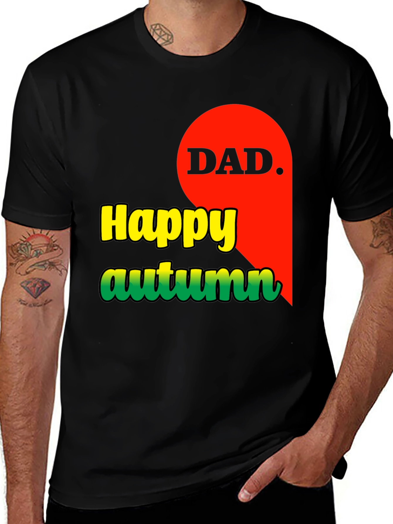 Happy Autumn Dad T-Shirt