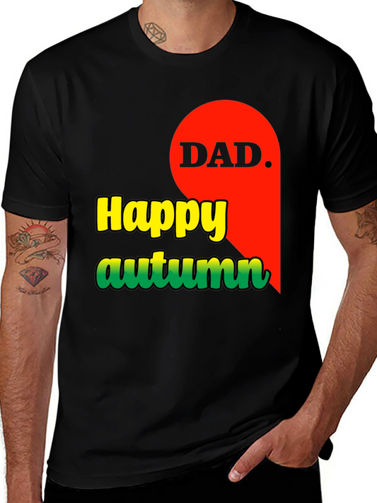 Happy Autumn Dad T-Shirt