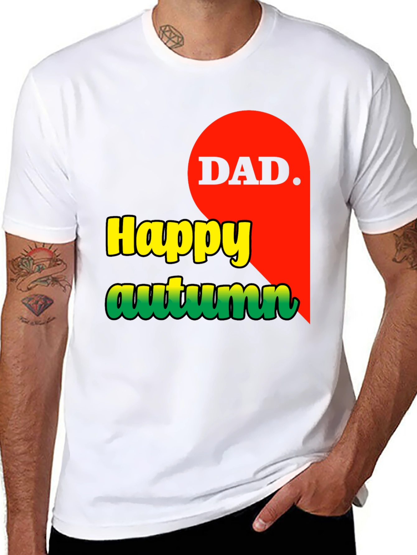 Happy Autumn Dad T-Shirt