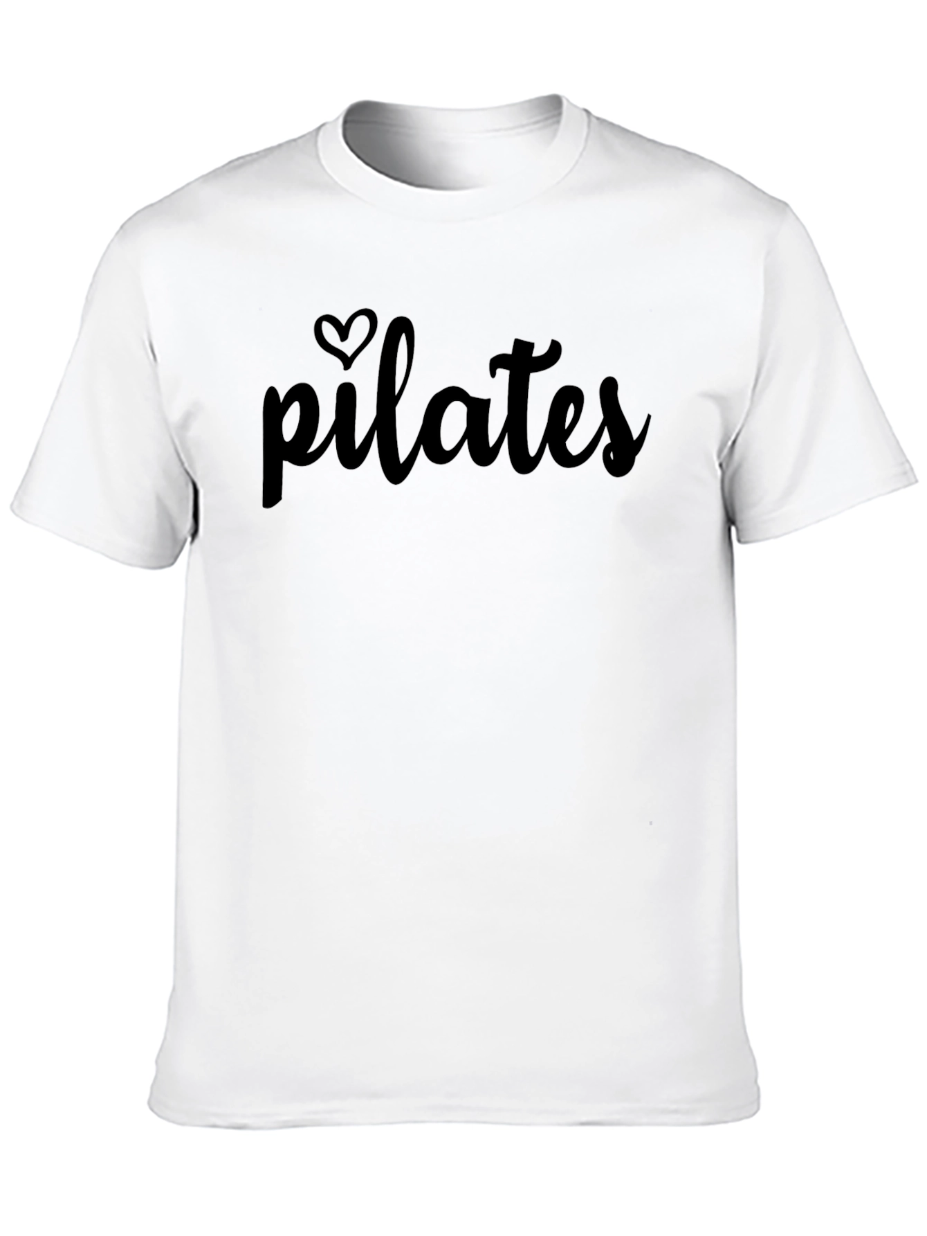 Pilates Heart Graphic Tee - Casual Comfort