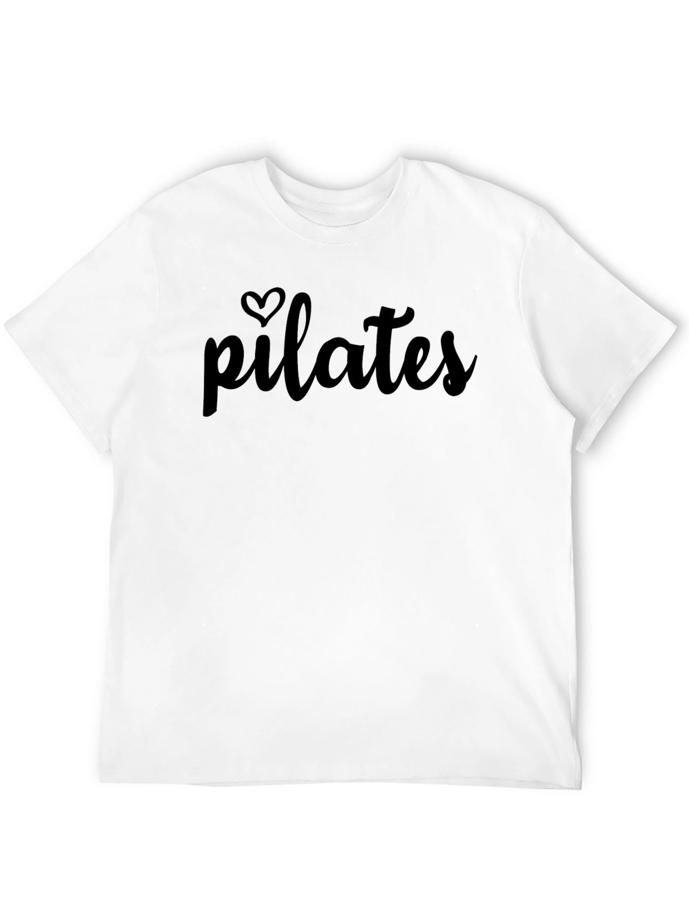 Pilates Heart Graphic Tee - Casual Comfort