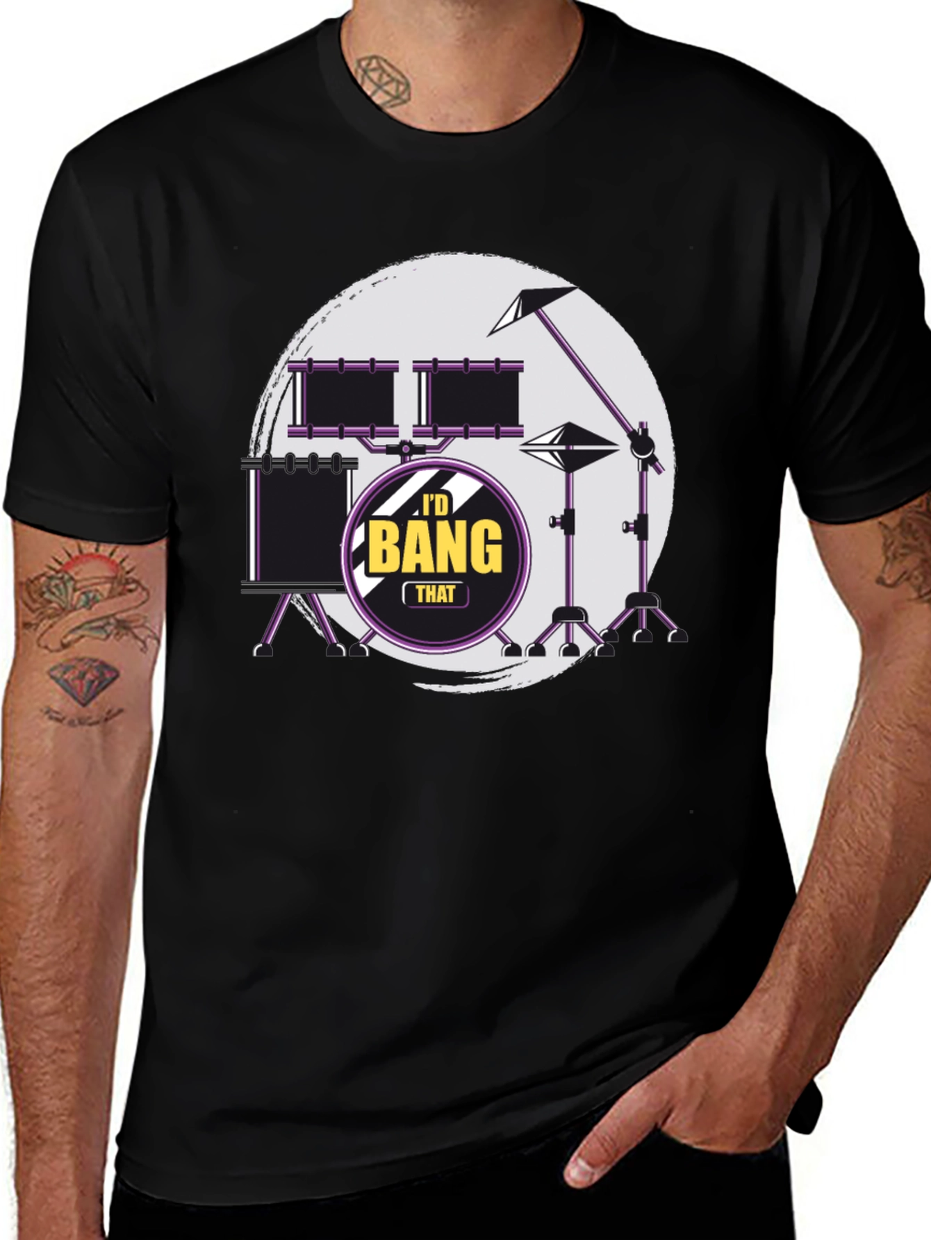 Id Bang That Drum Set T-Shirt