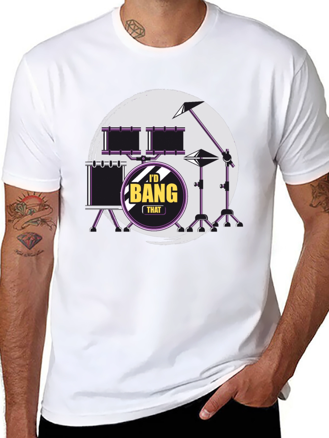 Id Bang That Drum Set T-Shirt