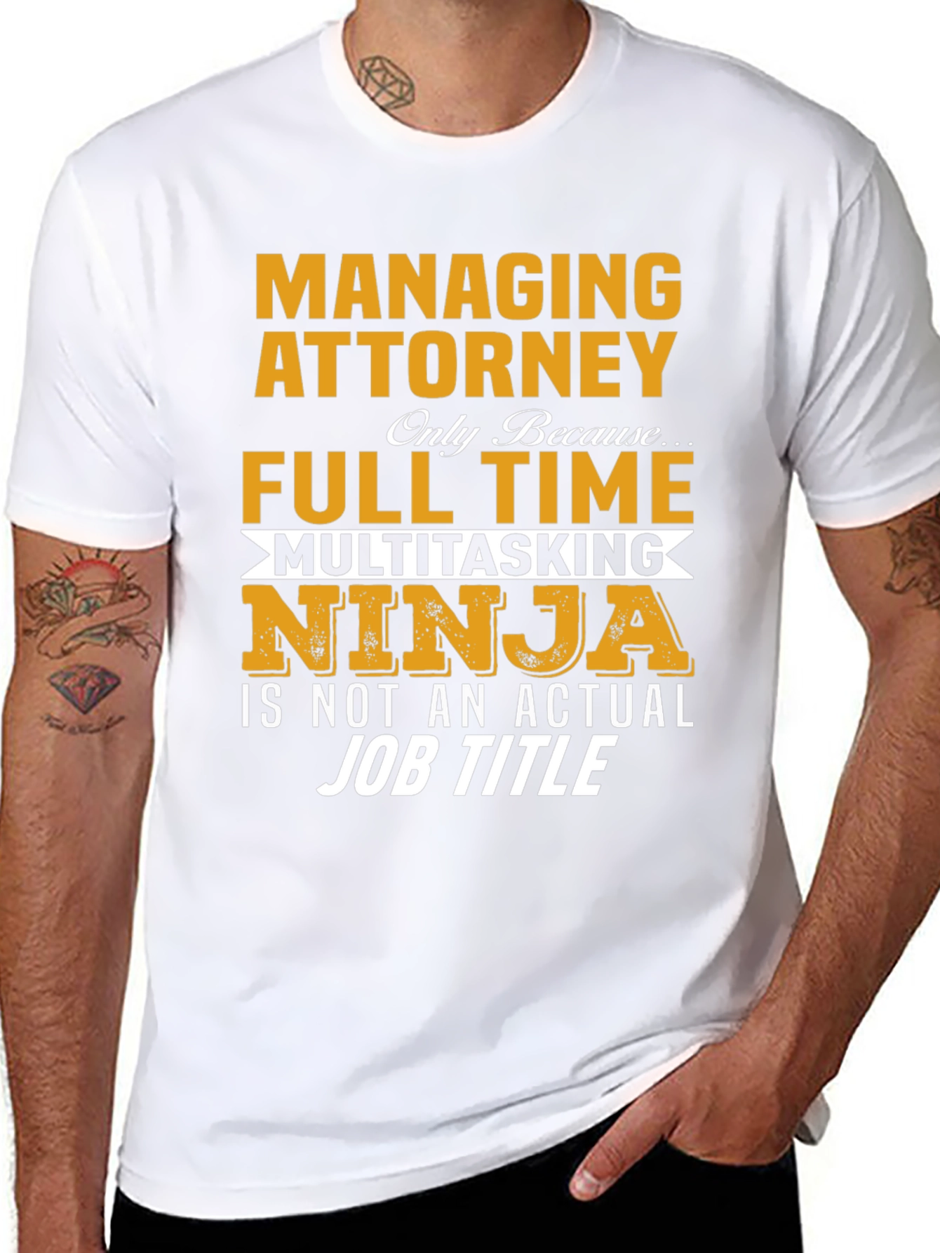Managing Attorney Ninja T-Shirt