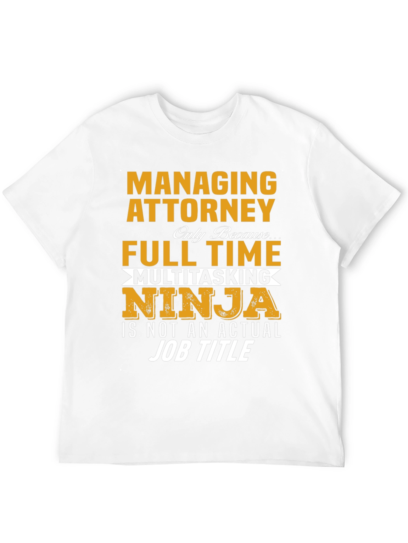 Managing Attorney Ninja T-Shirt