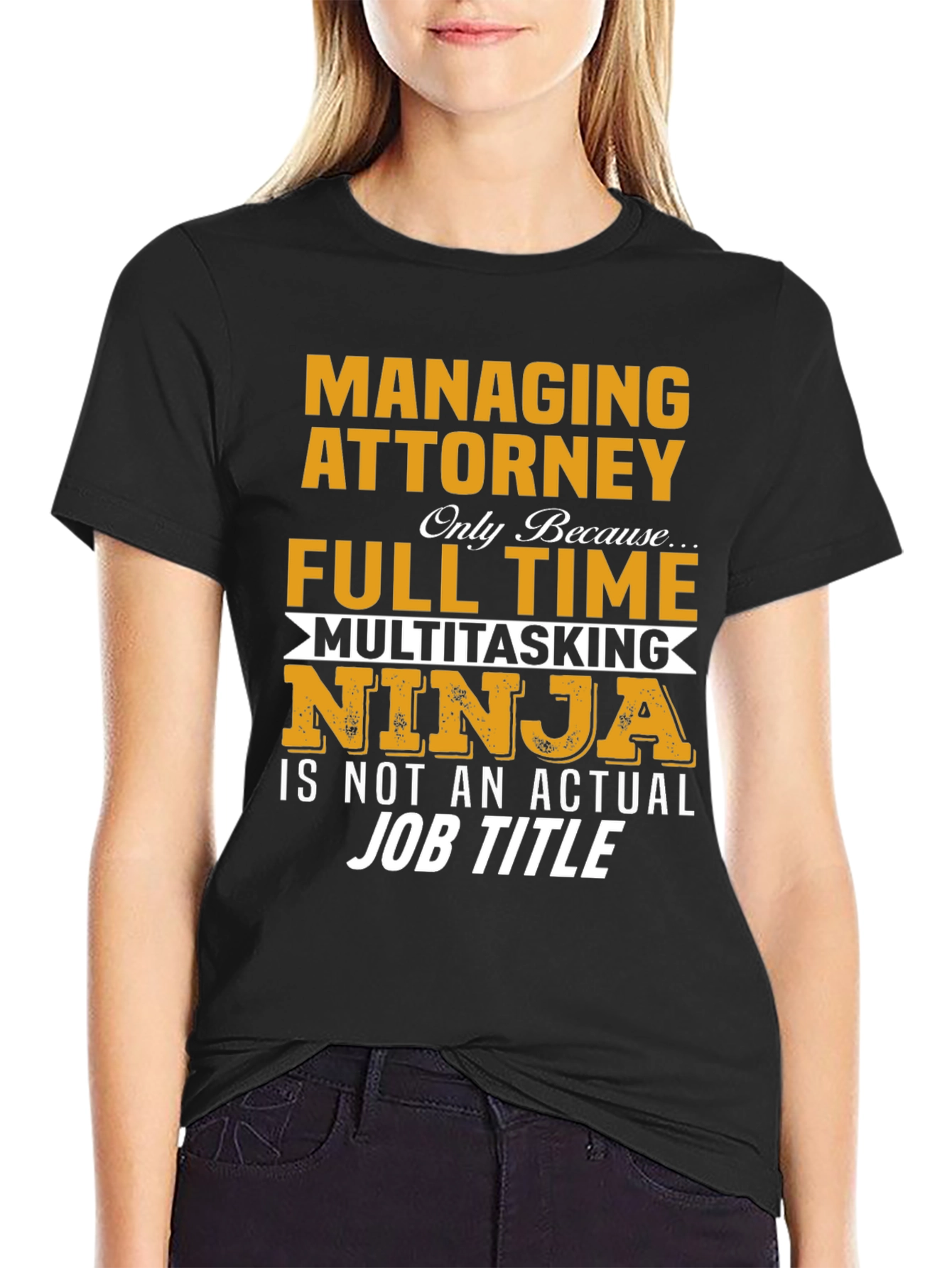 Managing Attorney Ninja T-Shirt