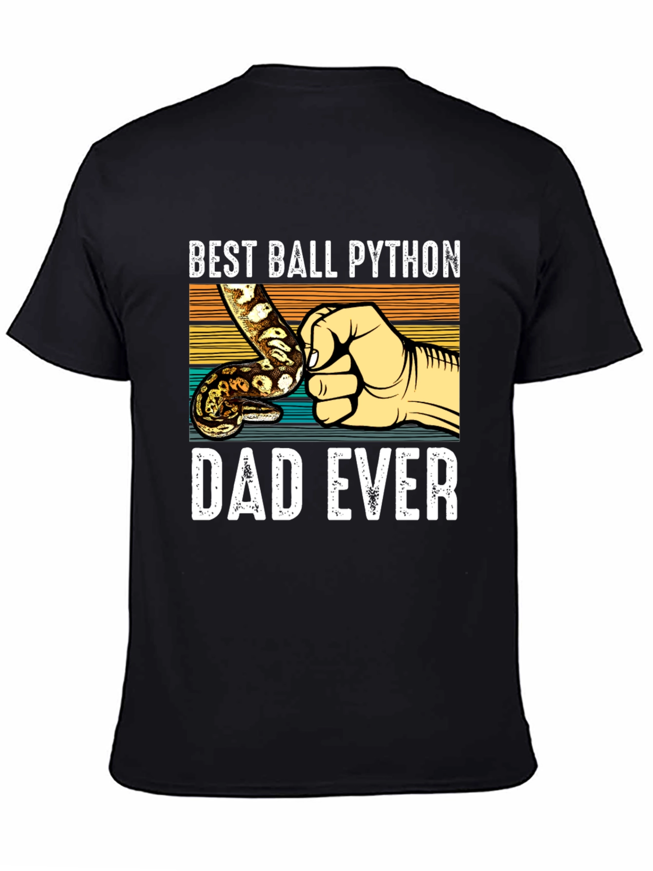 Best Ball Python Dad Ever T-Shirt