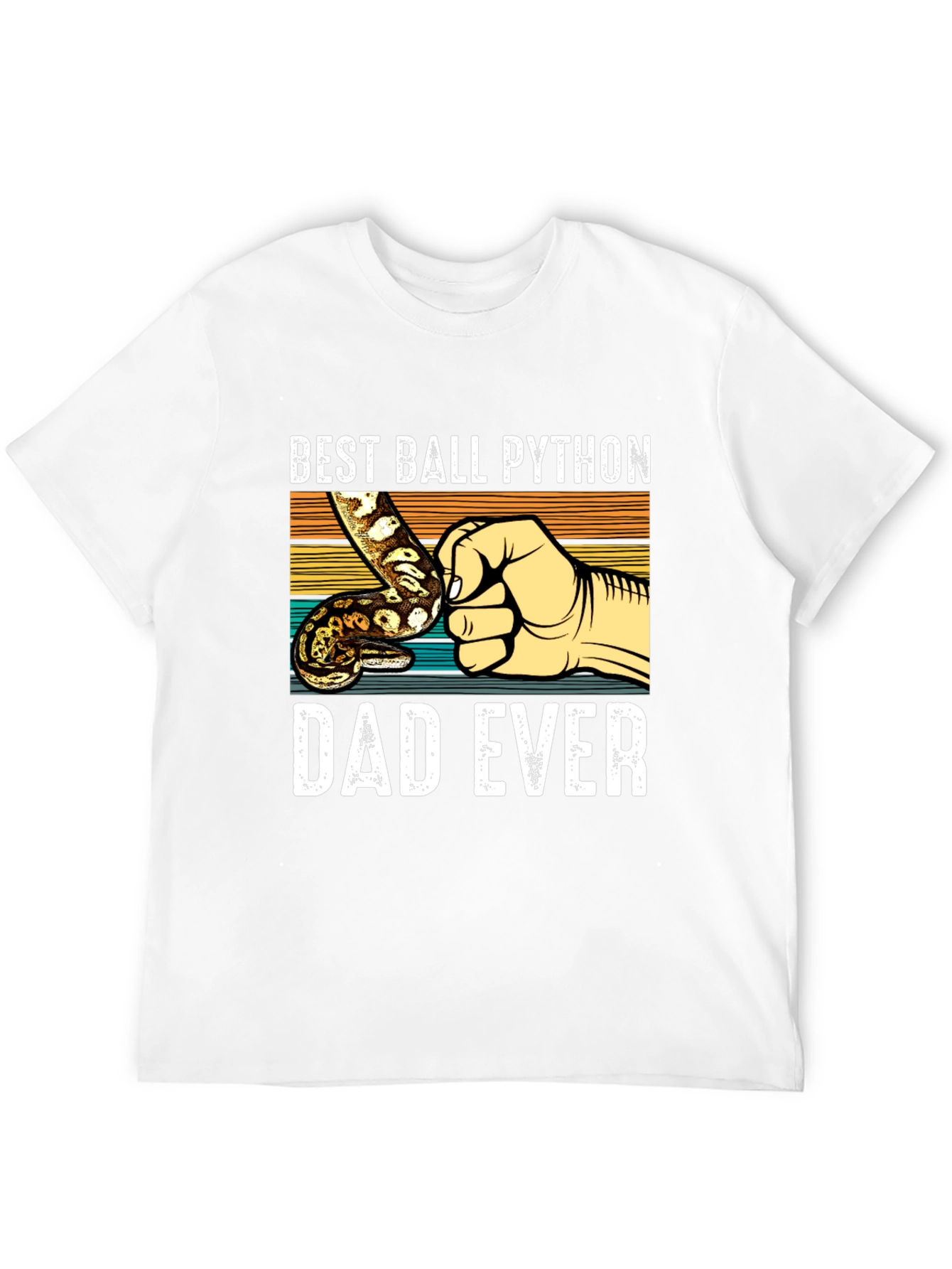 Best Ball Python Dad Ever T-Shirt