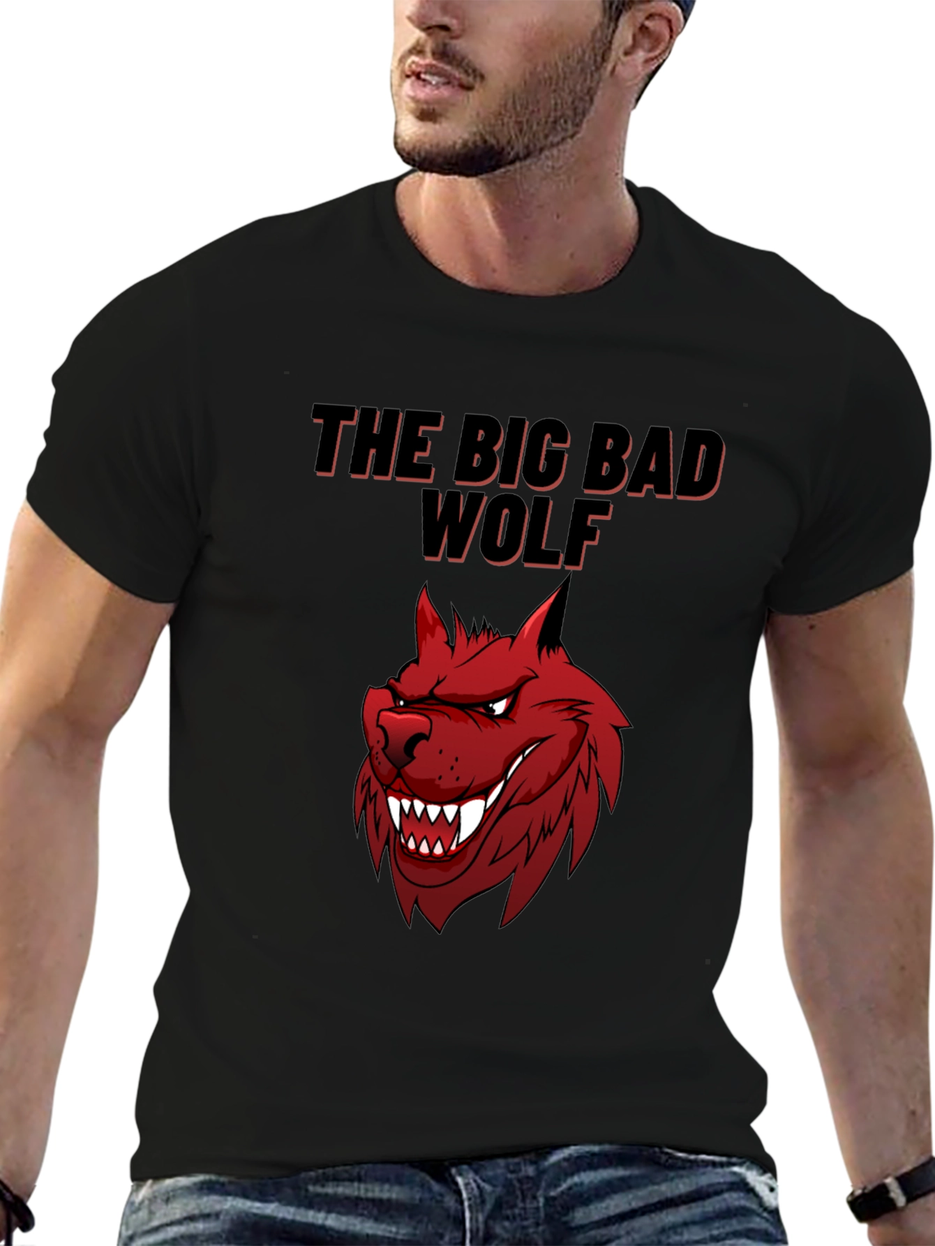 The Big Bad Wolf T-Shirt - Mens Graphic Tee