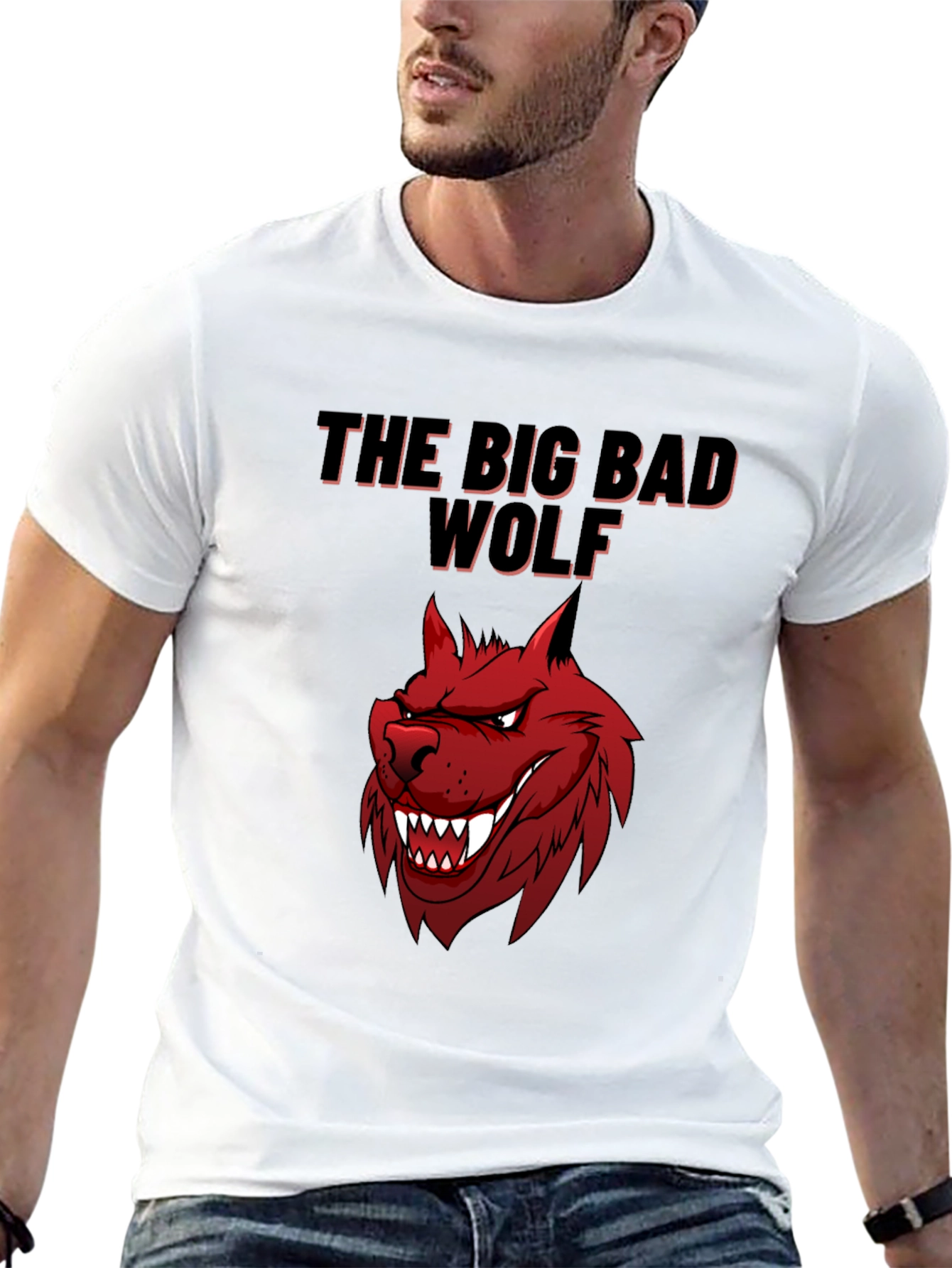 The Big Bad Wolf T-Shirt - Mens Graphic Tee