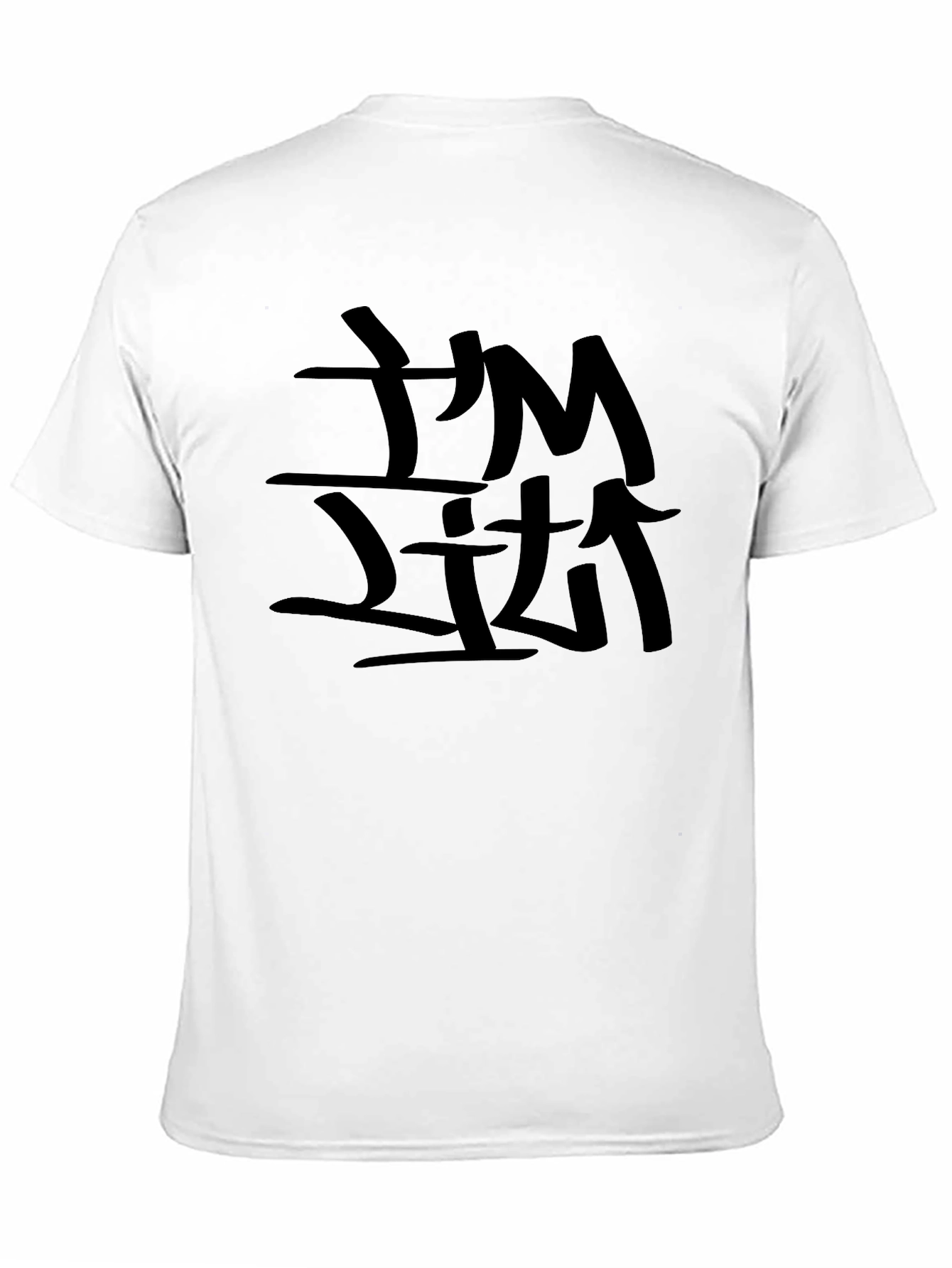 Im Lit Black Graphic Tee