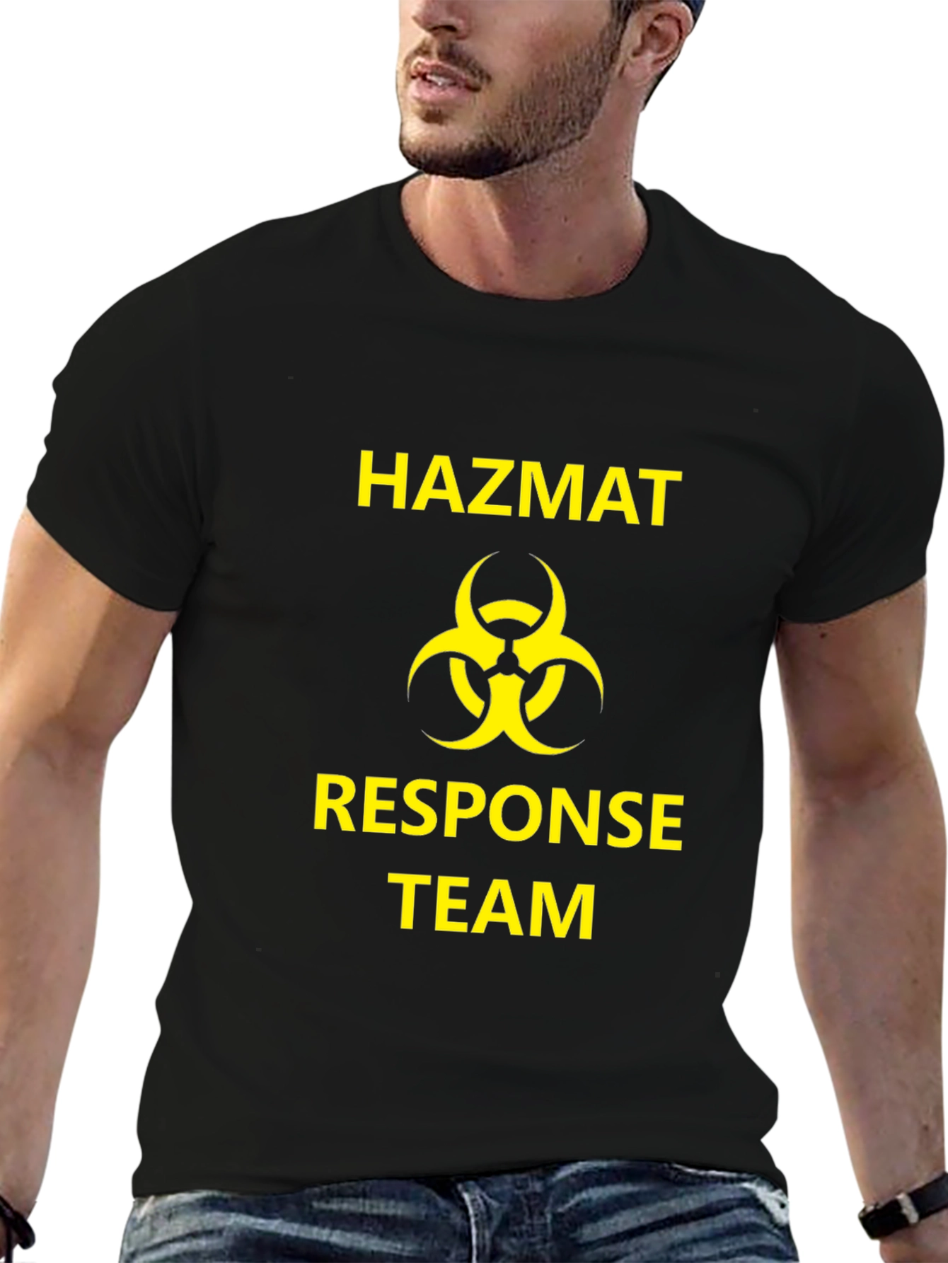 Hazmat Response Team Black T-Shirt