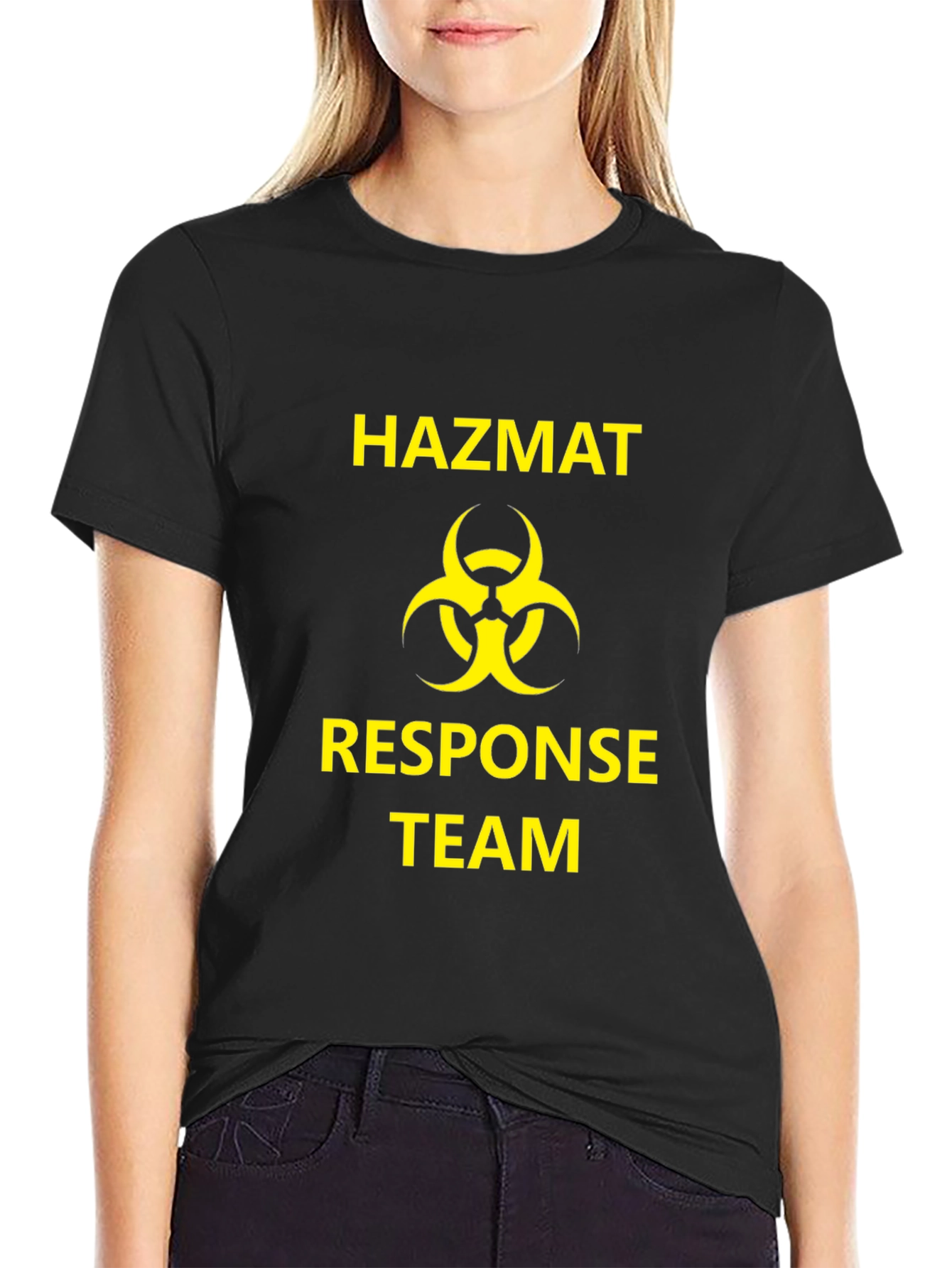 Hazmat Response Team Black T-Shirt