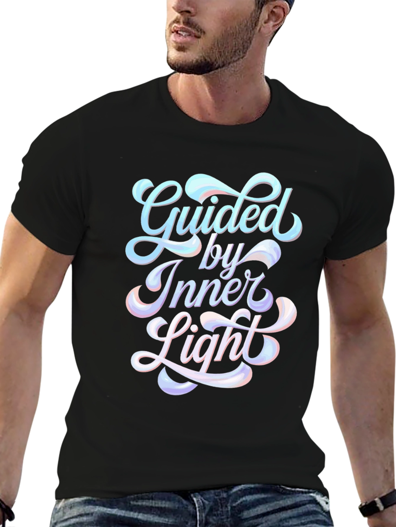 Guided By Inner Light Graphic T-Shirt