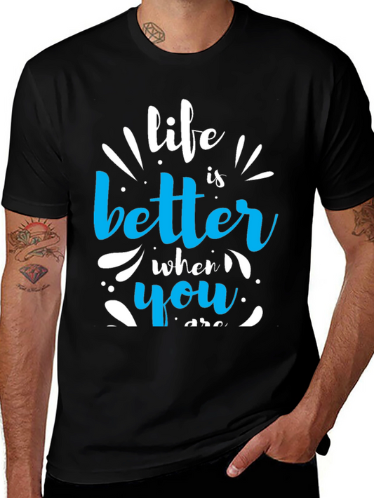 Life Is Better Graphic T-Shirt
