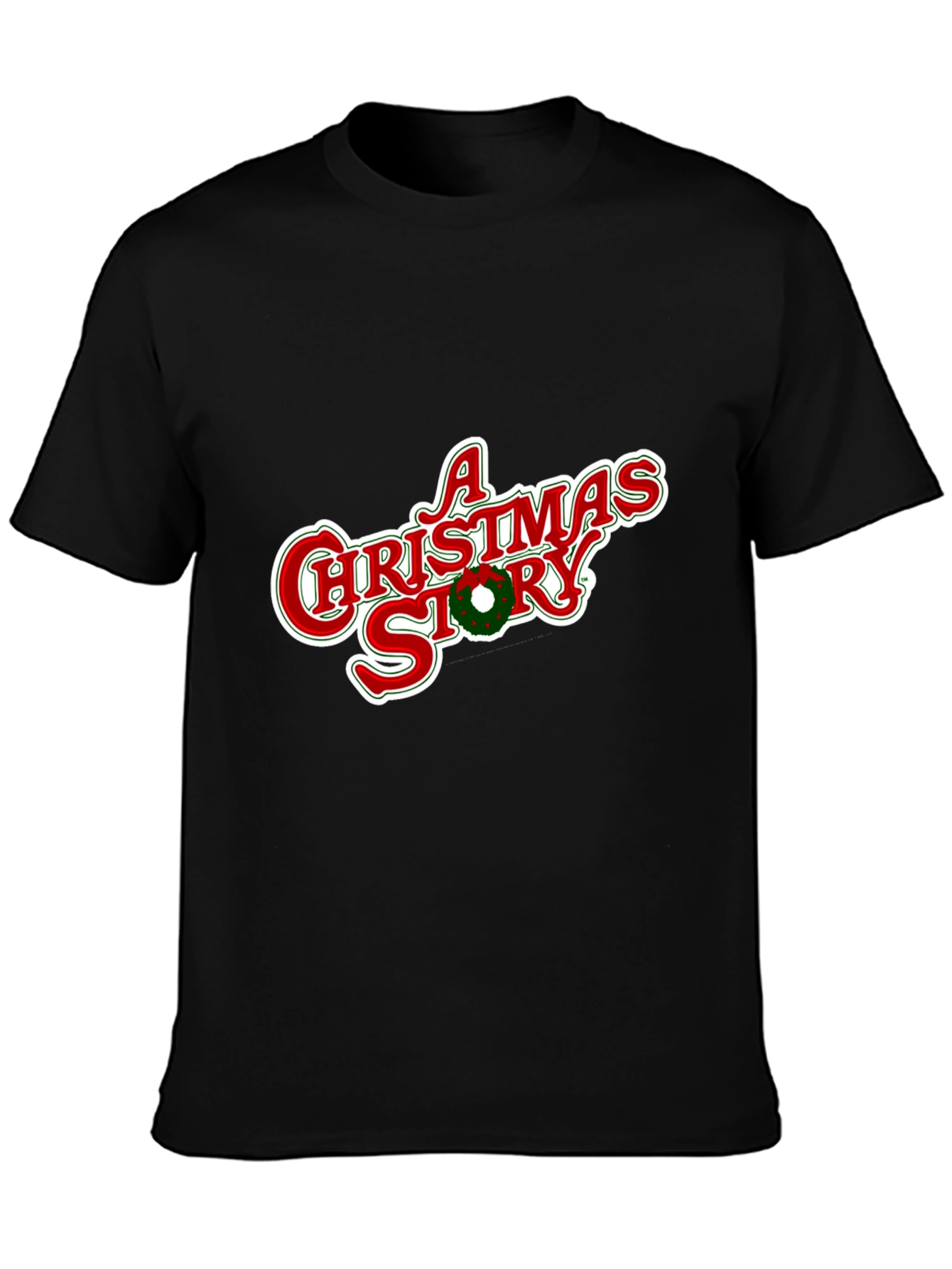 A Christmas Story Black T-Shirt
